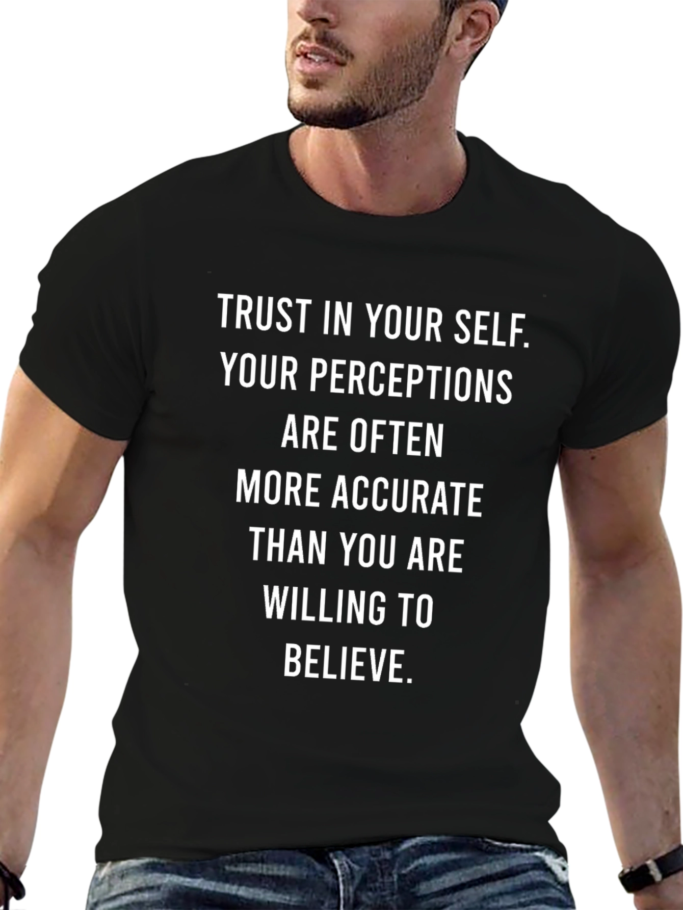 Trust Yourself Graphic Tee - Motivational Shirt