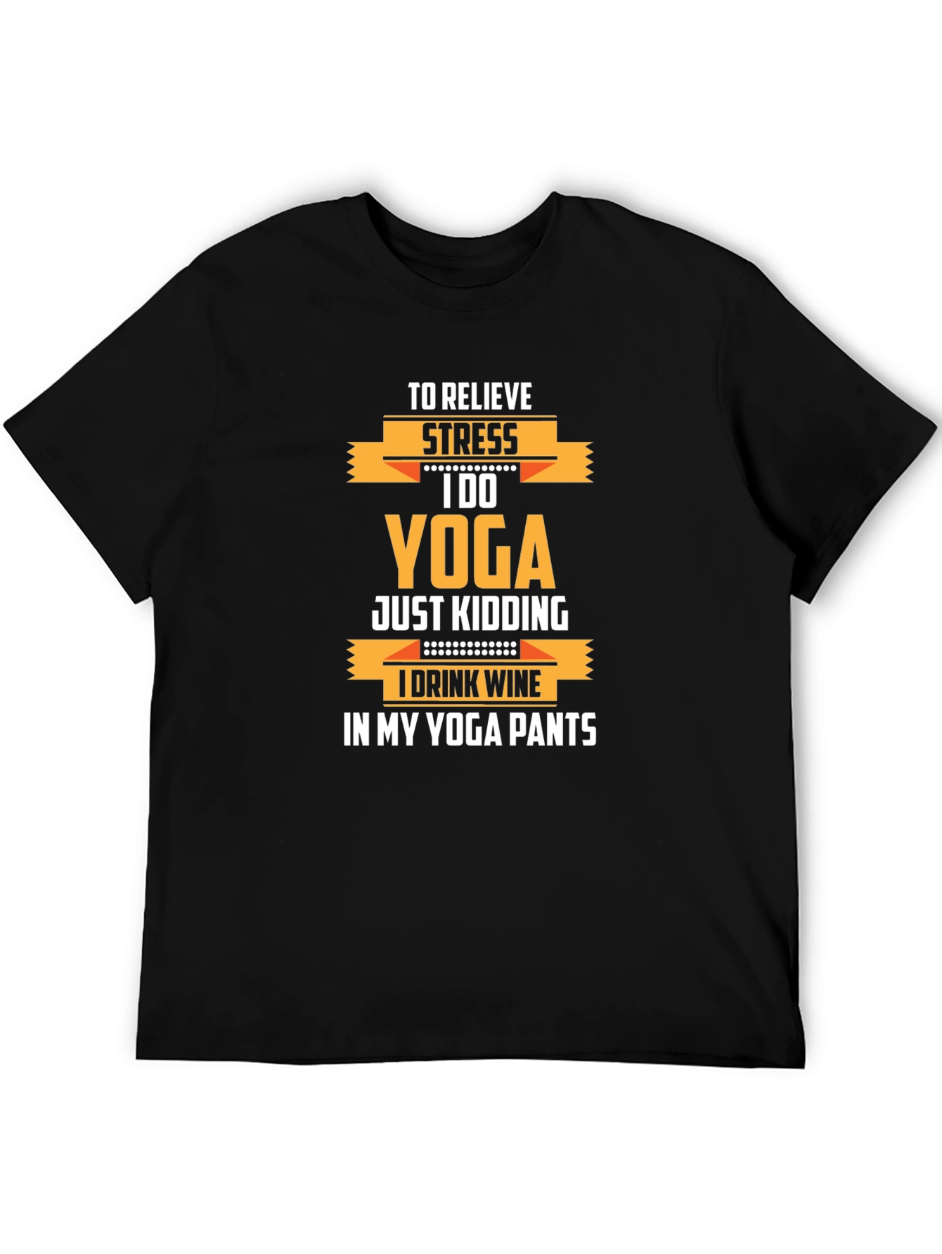 Funny Yoga Wine T-Shirt