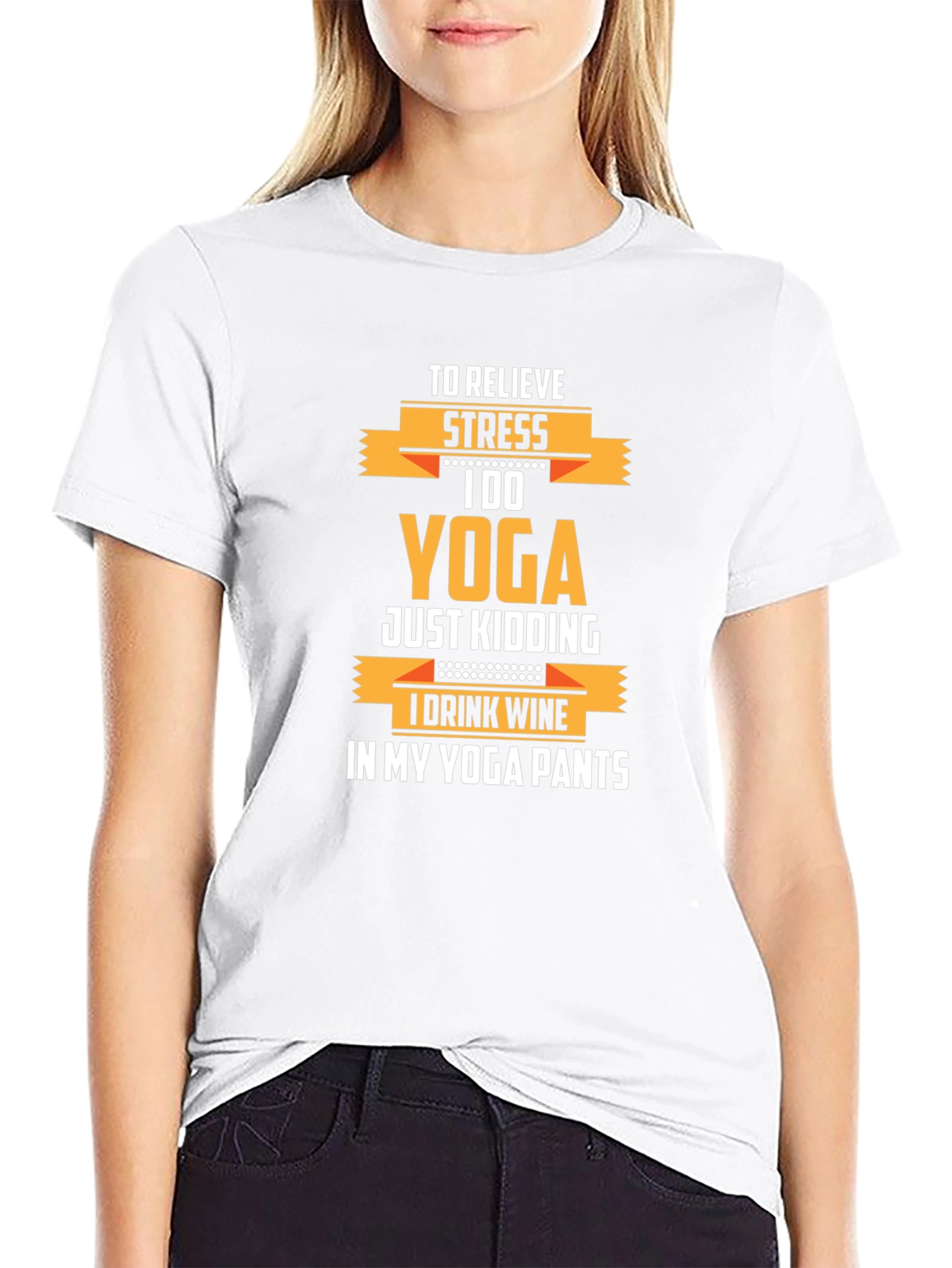 Funny Yoga Wine T-Shirt