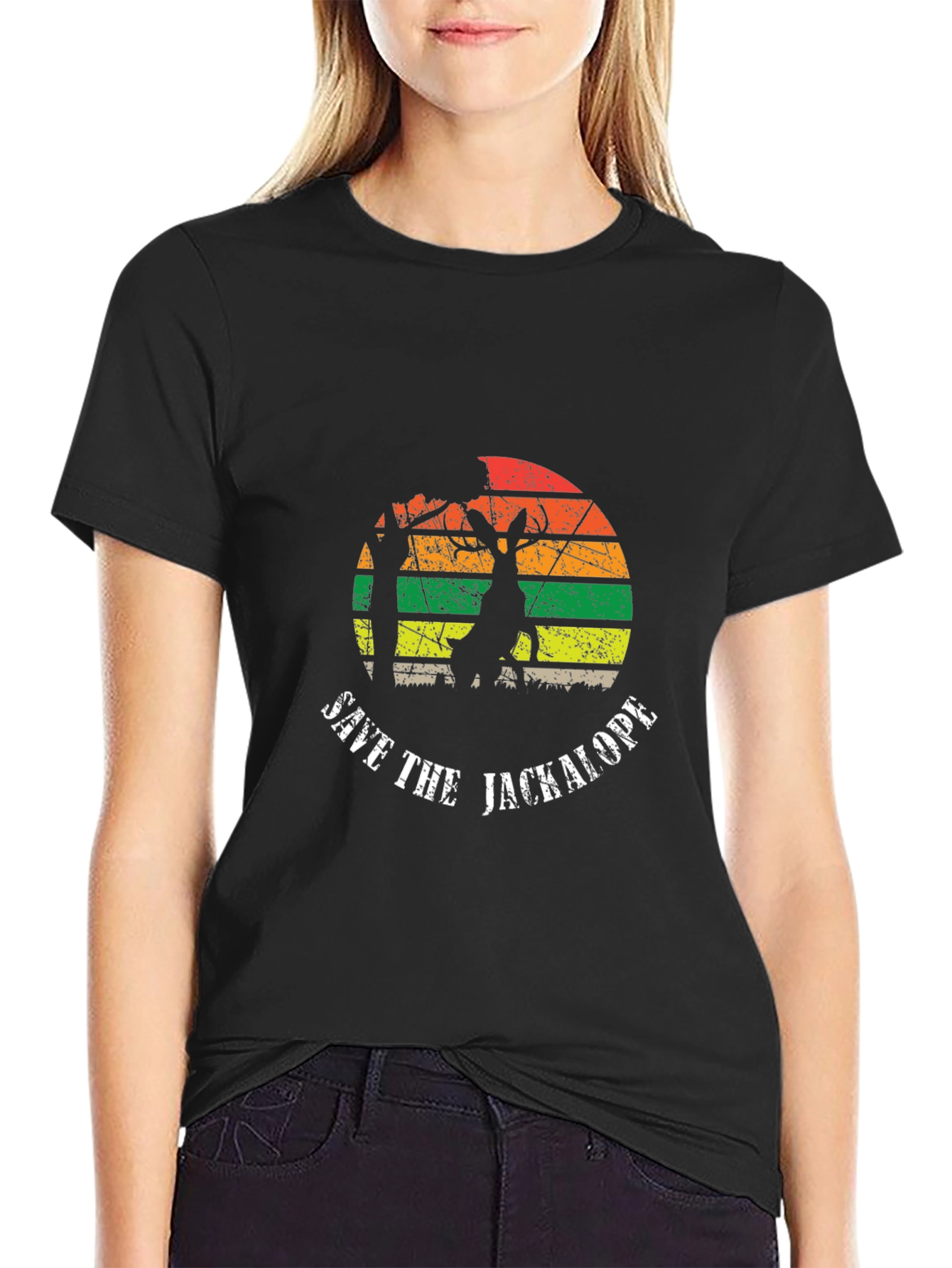 Save the Jackalope Graphic T-Shirt