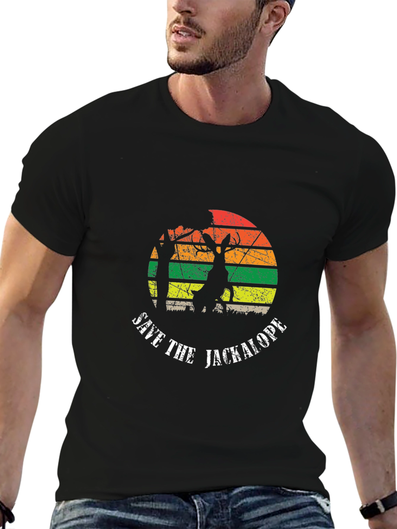Save the Jackalope Graphic T-Shirt