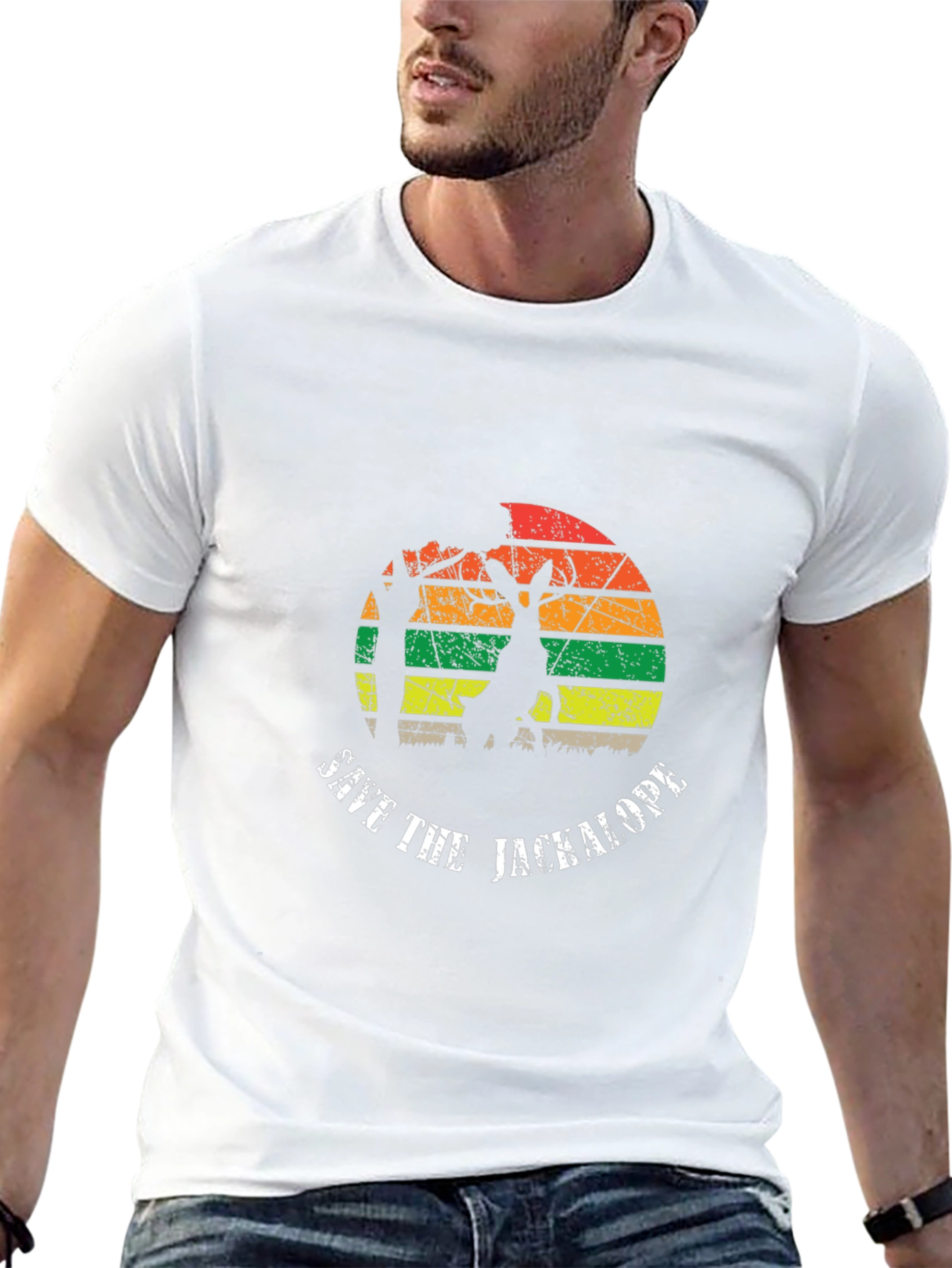 Save the Jackalope Graphic T-Shirt