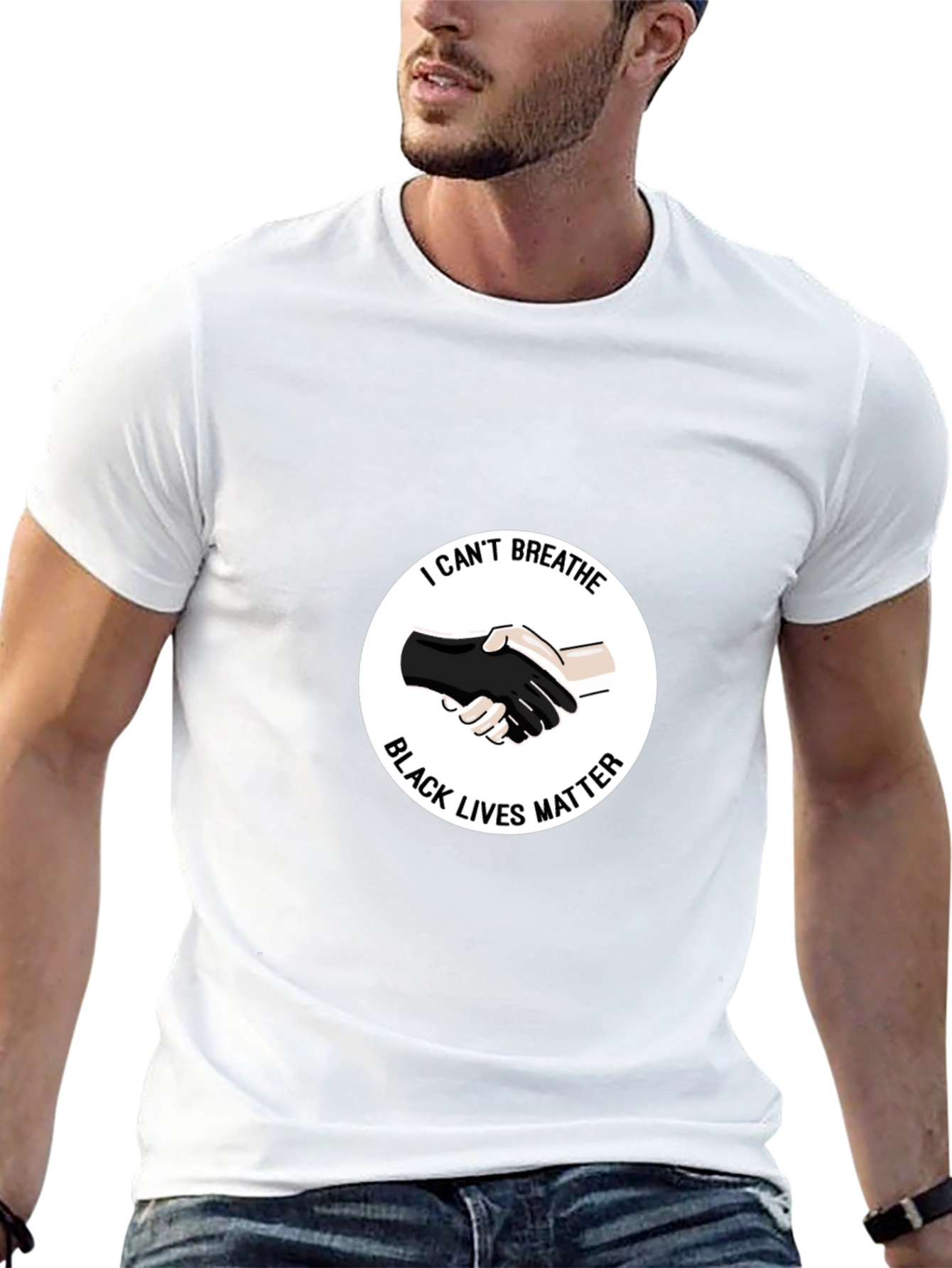 I Cant Breathe BLM Graphic Tee