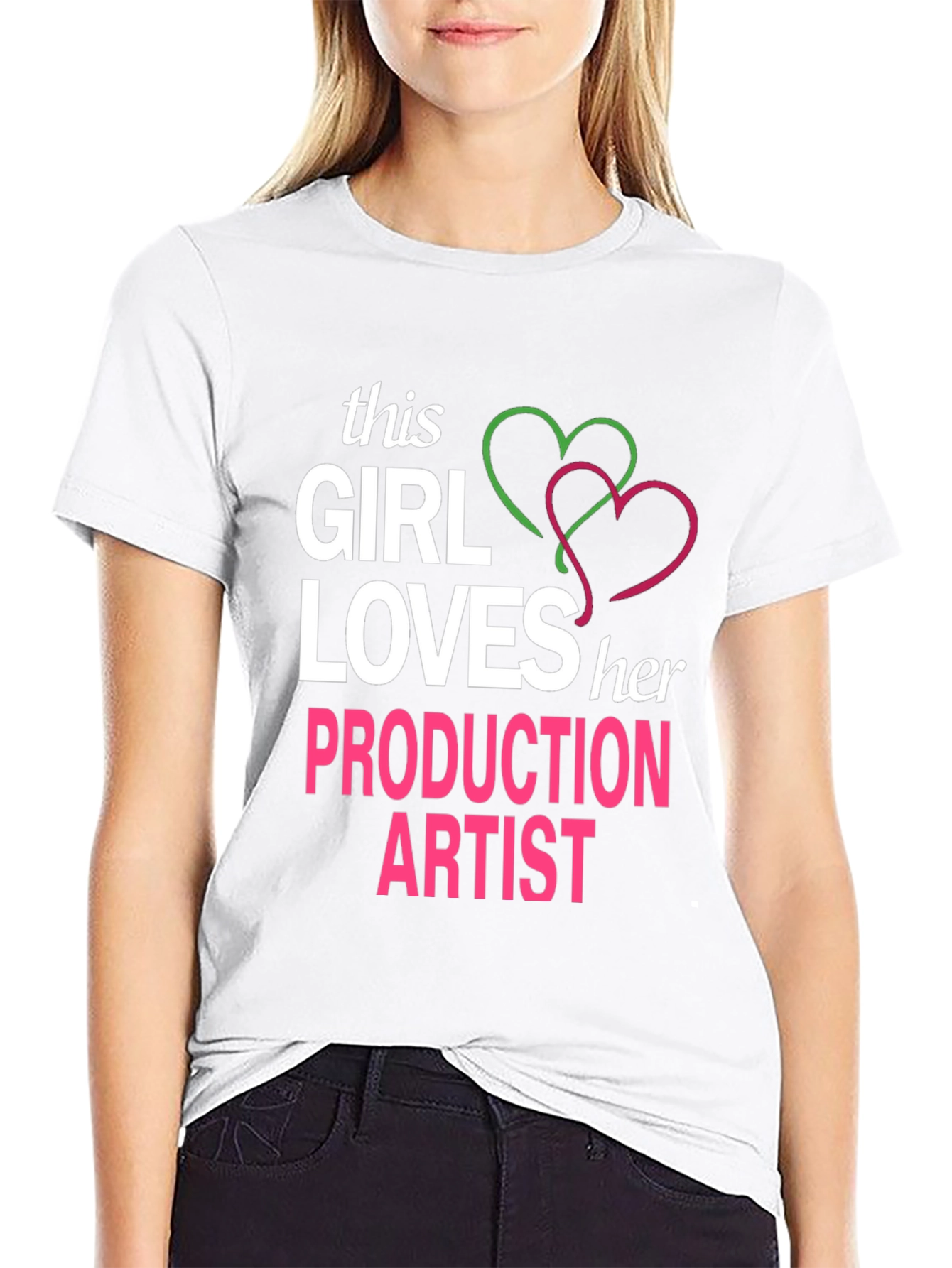 This Girl Loves Her Production Artist T-Shirt
