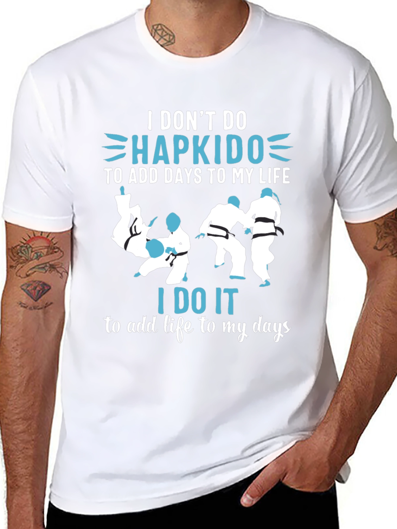 Hapkido T-Shirt Martial Arts Life Days Gift