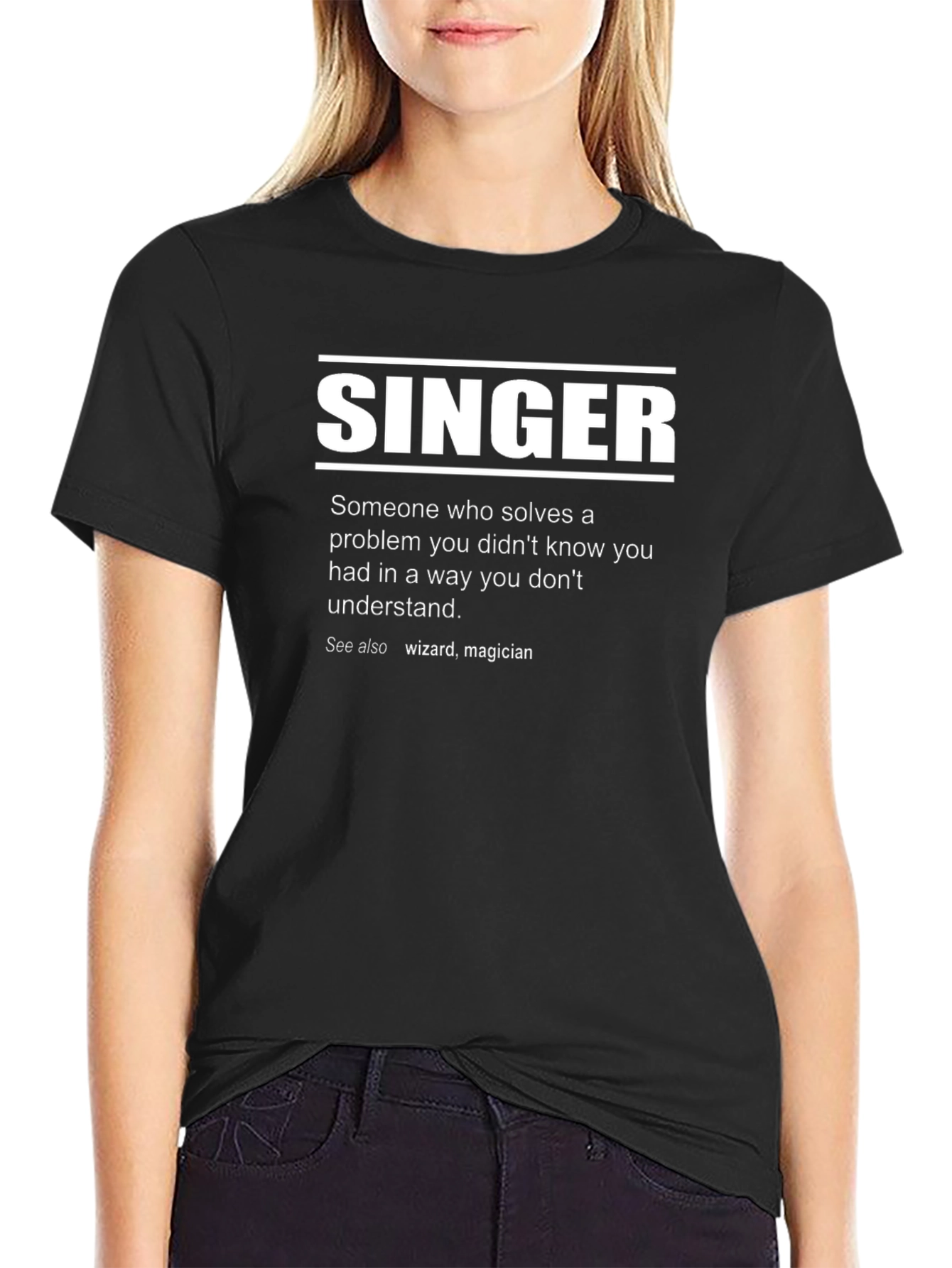 Singer Definition Graphic T-Shirt