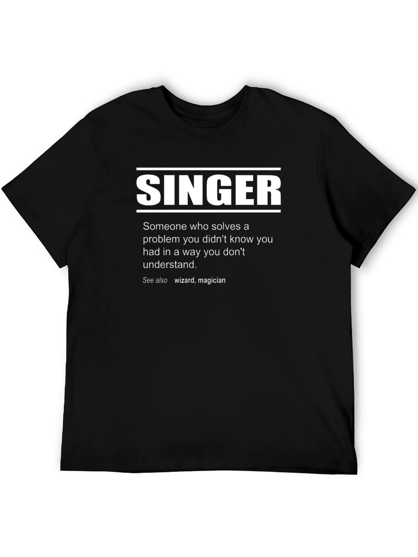 Singer Definition Graphic T-Shirt