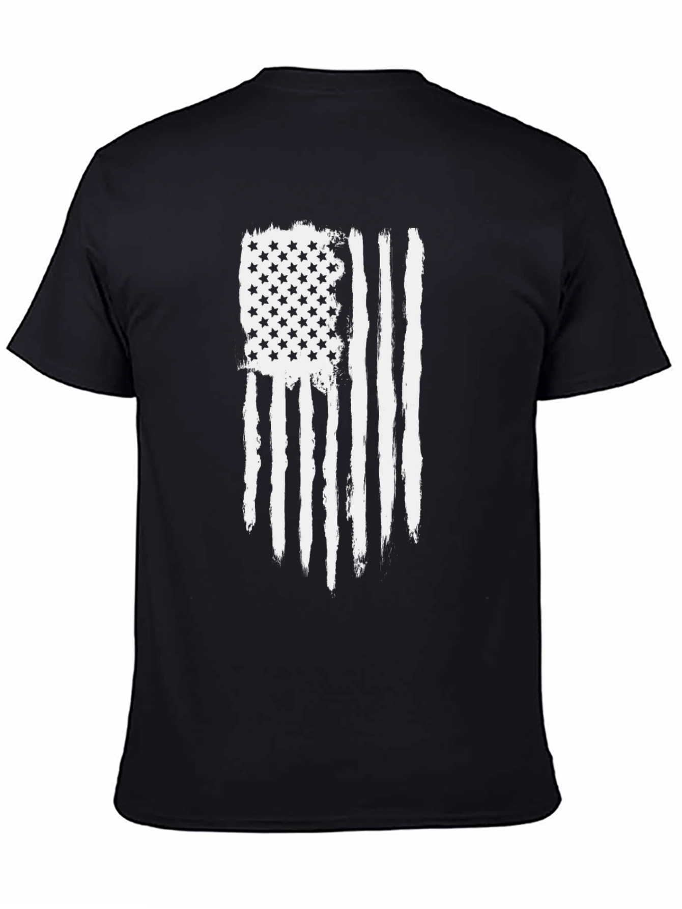 Distressed American Flag T-Shirt - Patriotic Style