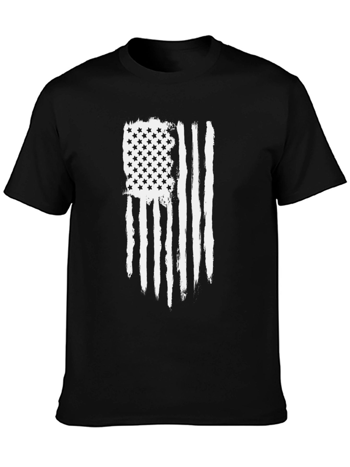 Distressed American Flag T-Shirt - Patriotic Style