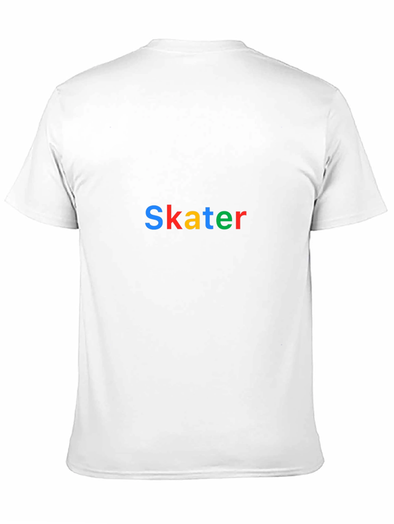 Skater Graphic Tee - Black Cotton Casual Shirt