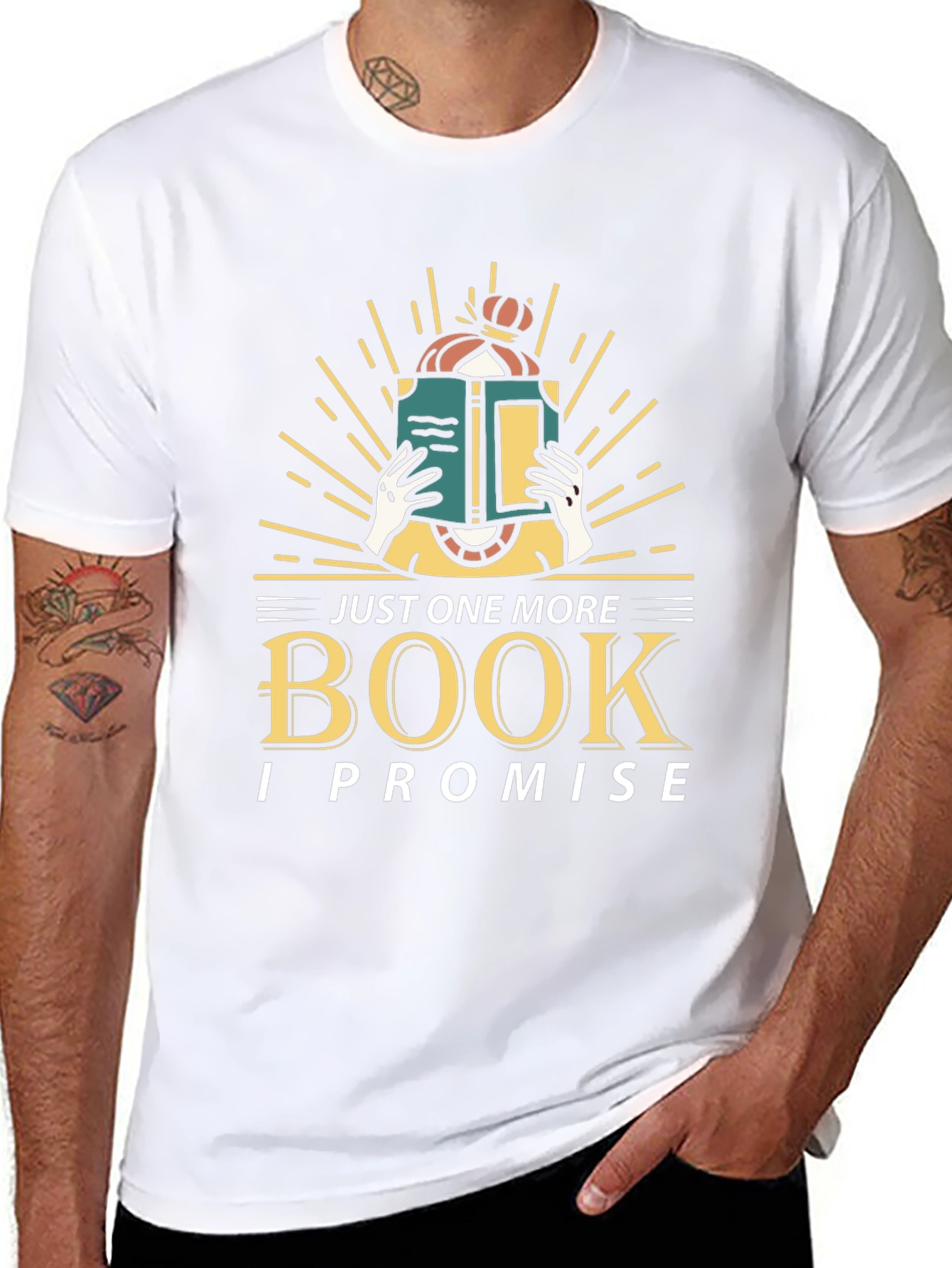 Just One More Book T-Shirt - Readers Tee