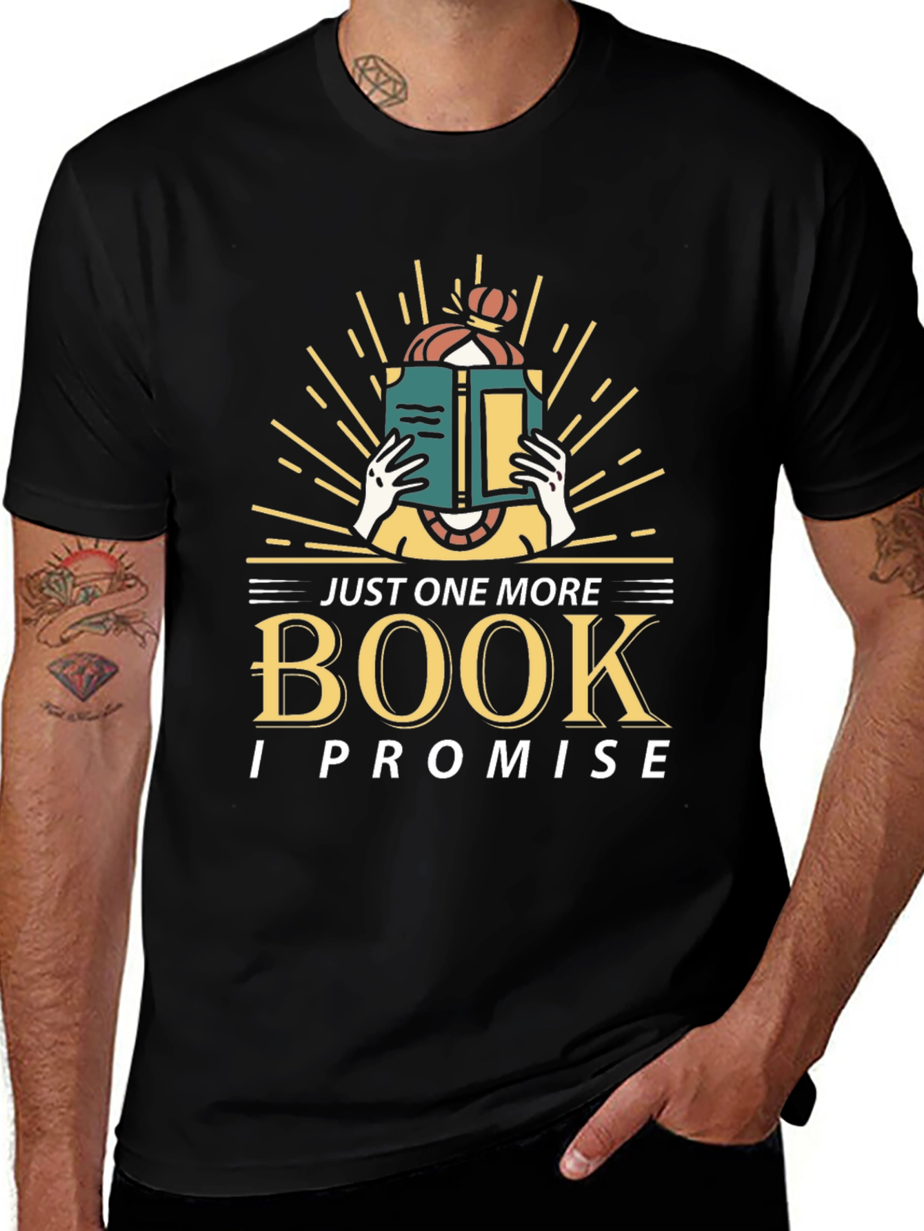 Just One More Book T-Shirt - Readers Tee