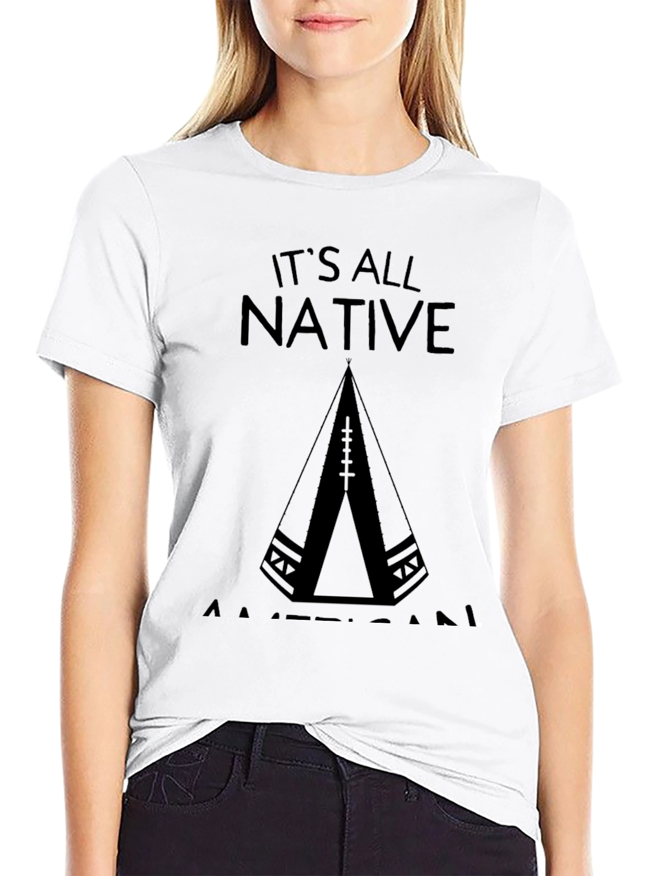 Its All Native American Tee