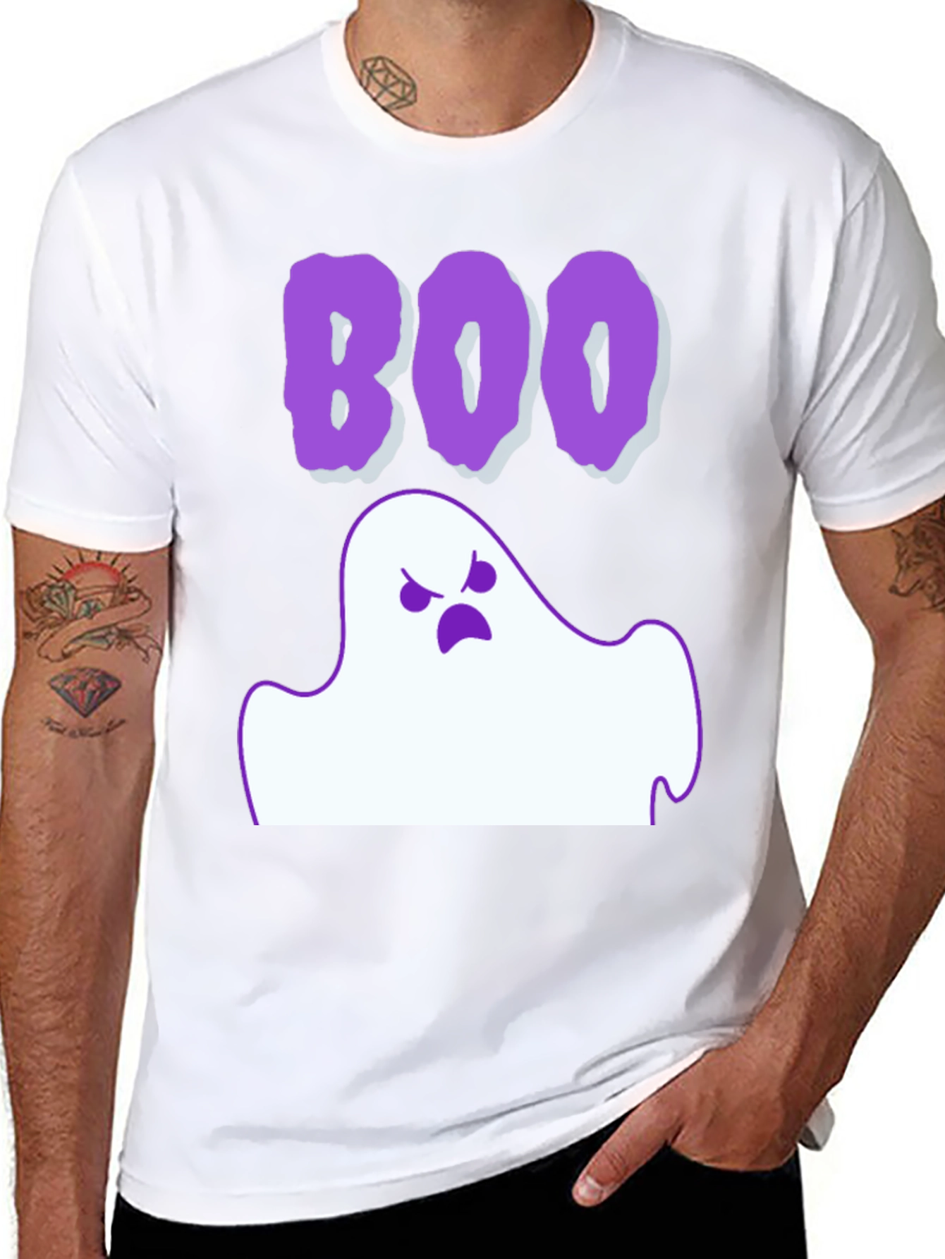 Boo Ghost Halloween T-Shirt