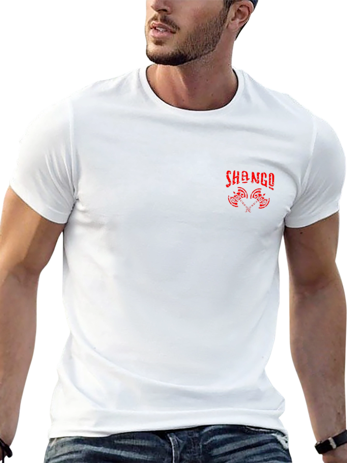 Shango Graphic Tee - Stylish Black T-Shirt