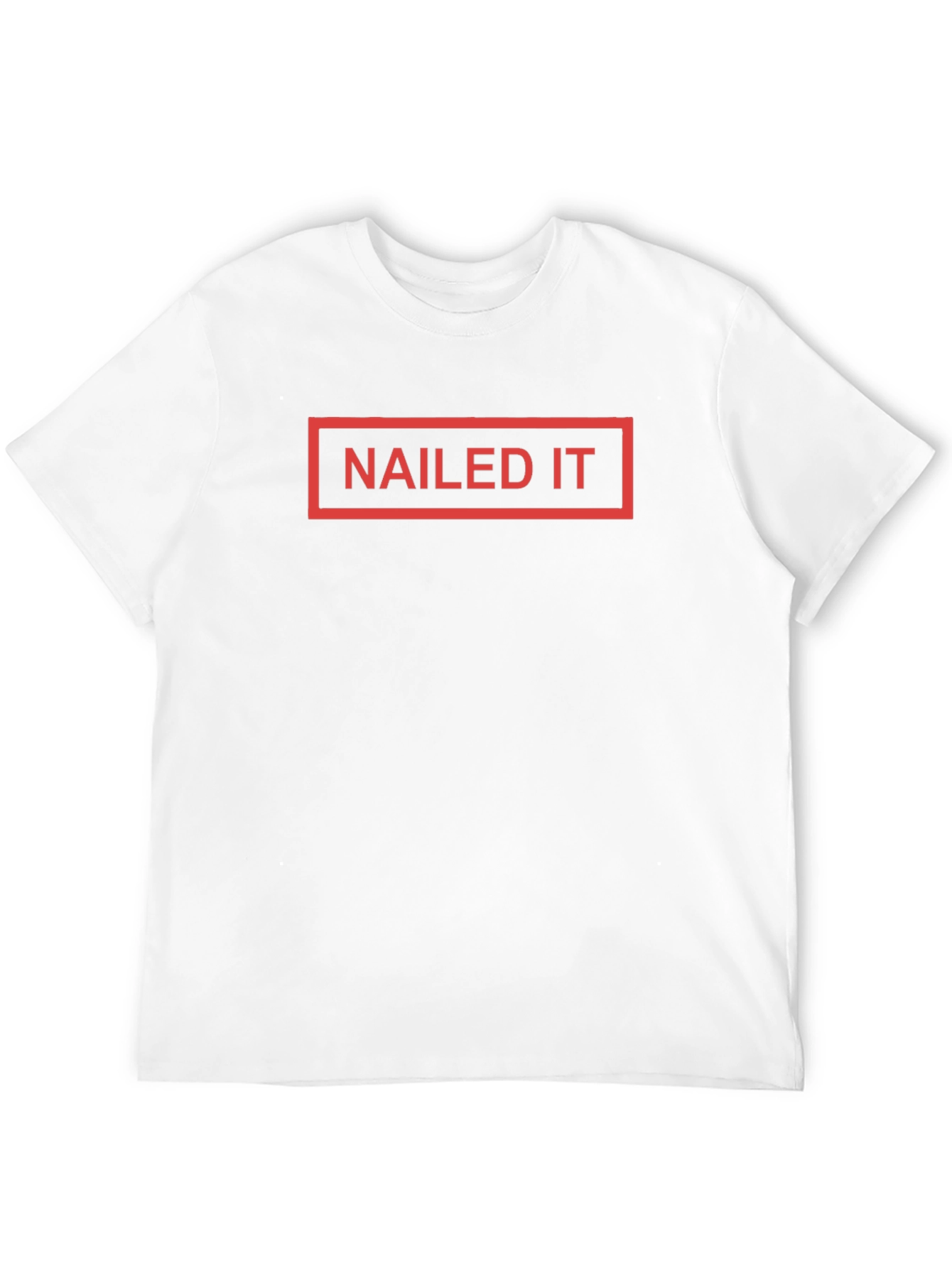 Nailed It! Graphic T-Shirt - Black Casual Tee