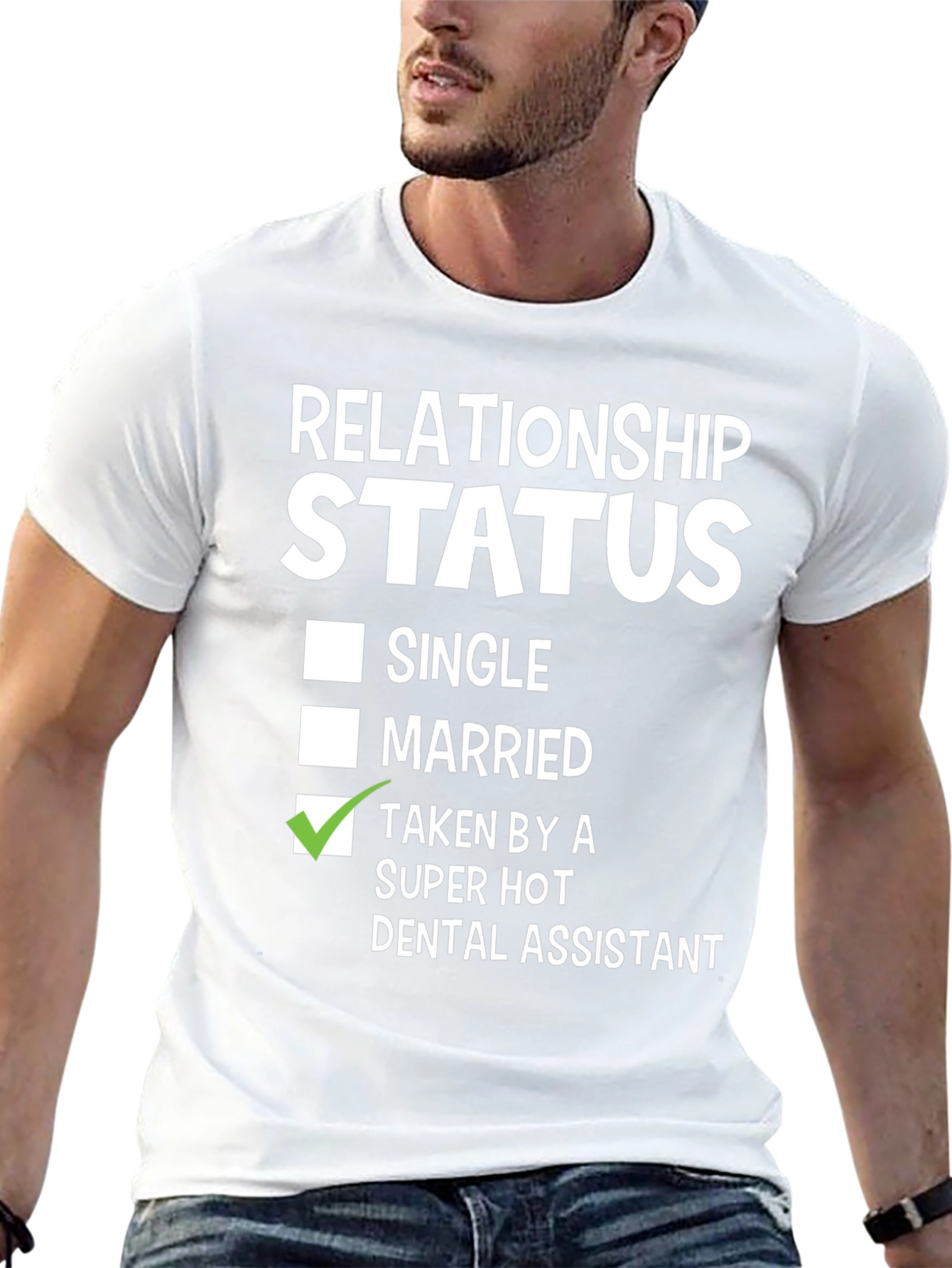 Funny Relationship Status Dental Assistant T-Shirt