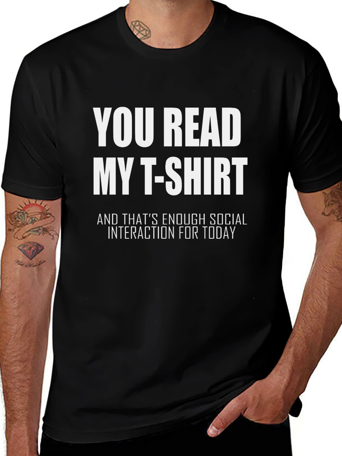 Funny Introvert T-Shirt - Social Interaction Tee