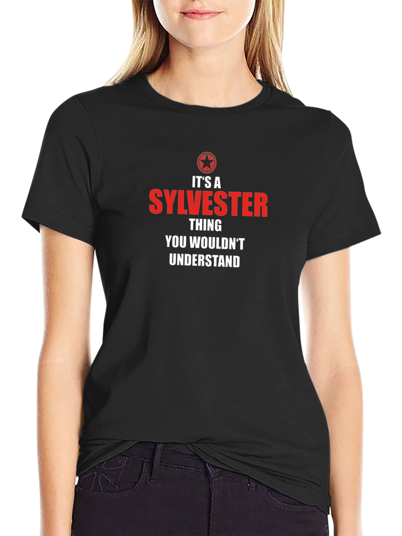 Sylvester Thing T-Shirt - Funny Name Gift Tee