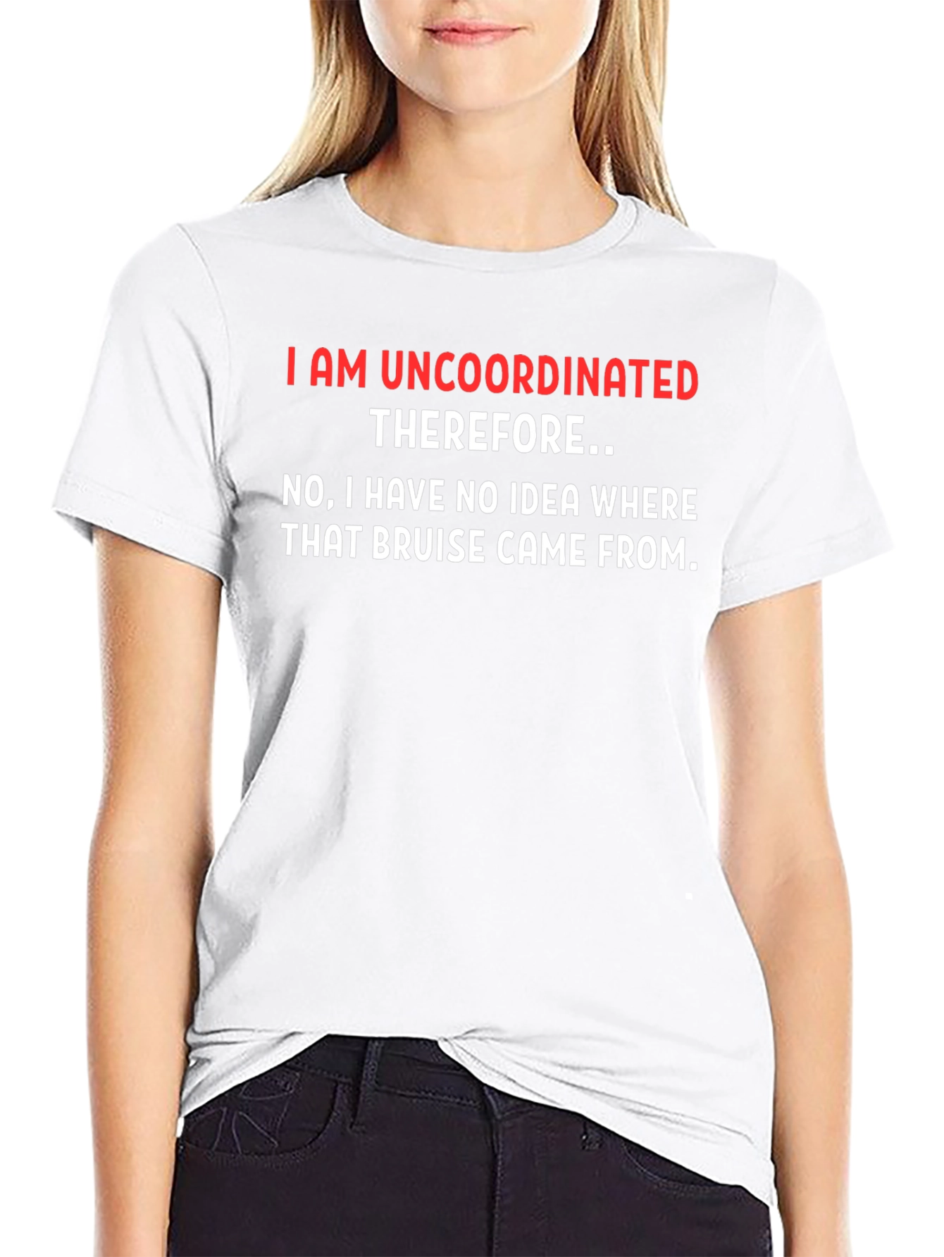 Uncoordinated T-Shirt - Funny Sarcastic Tee