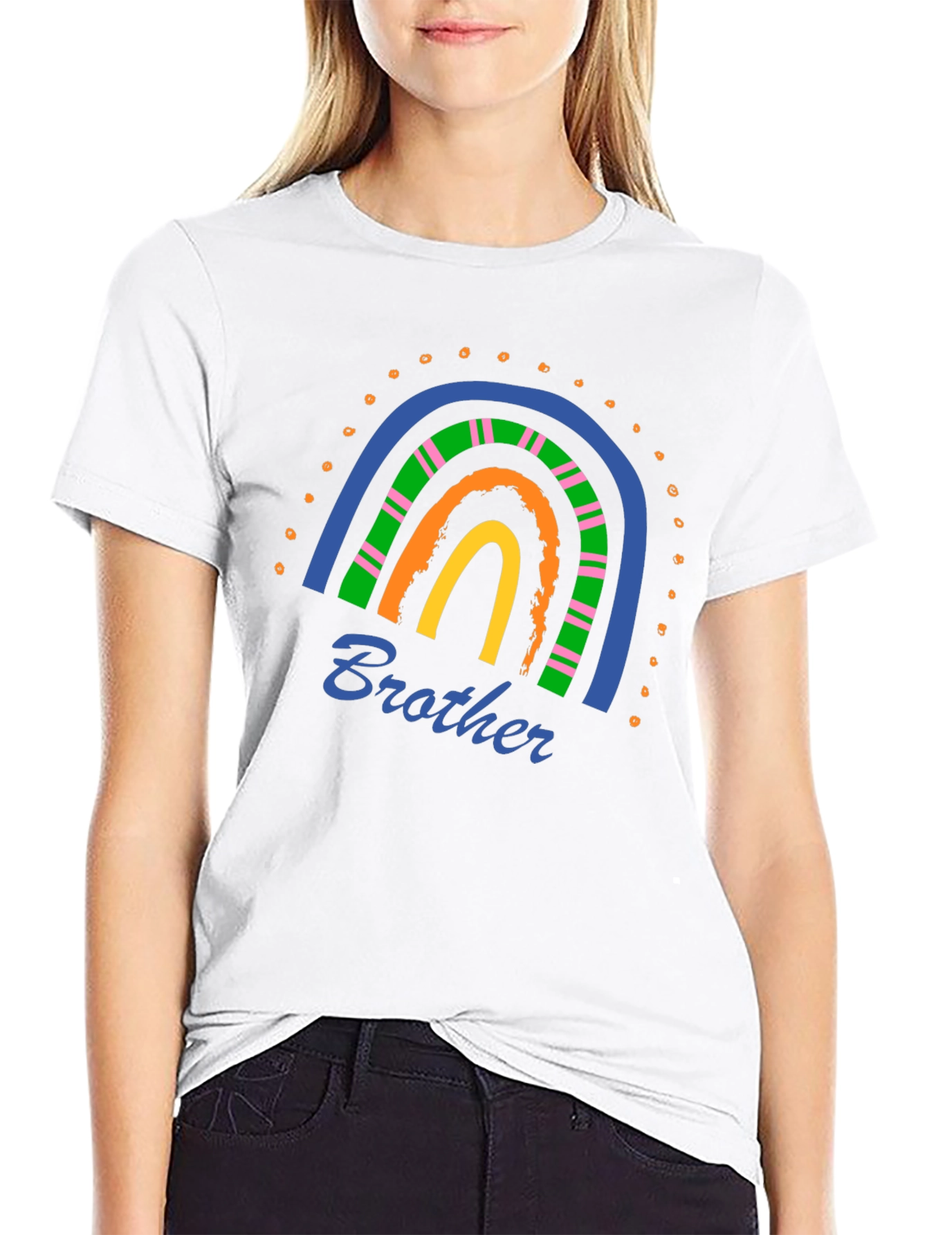 Brother Rainbow Graphic Tee - Unisex