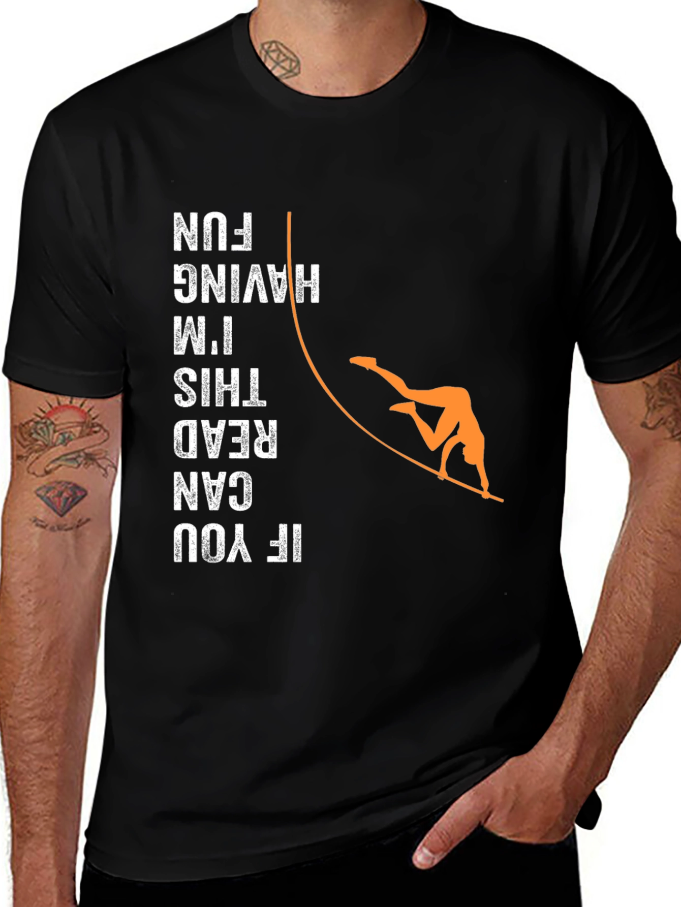 Pole Vaulting Fun T-Shirt - Read This!
