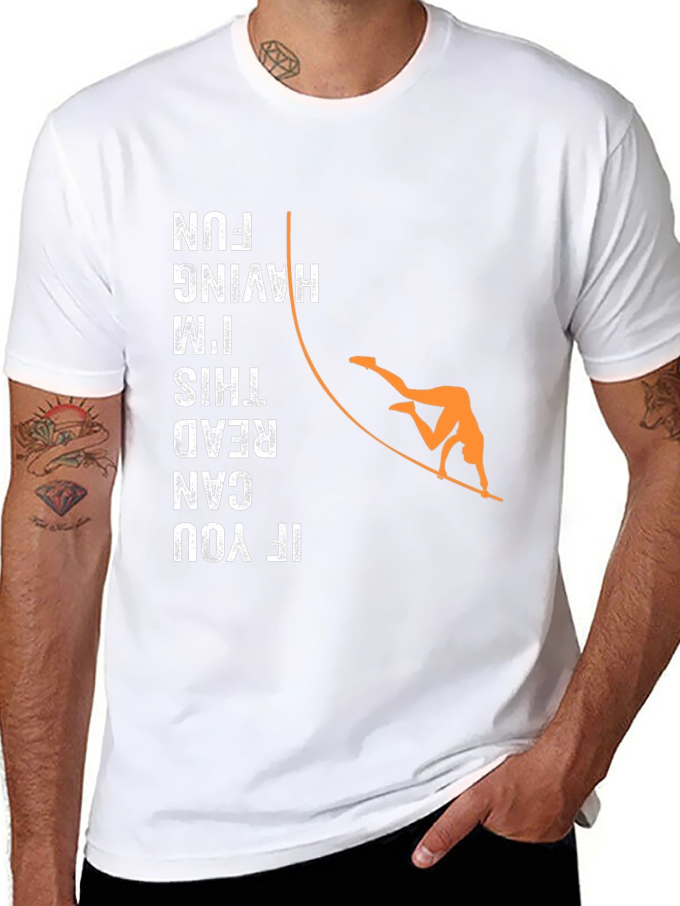 Pole Vaulting Fun T-Shirt - Read This!