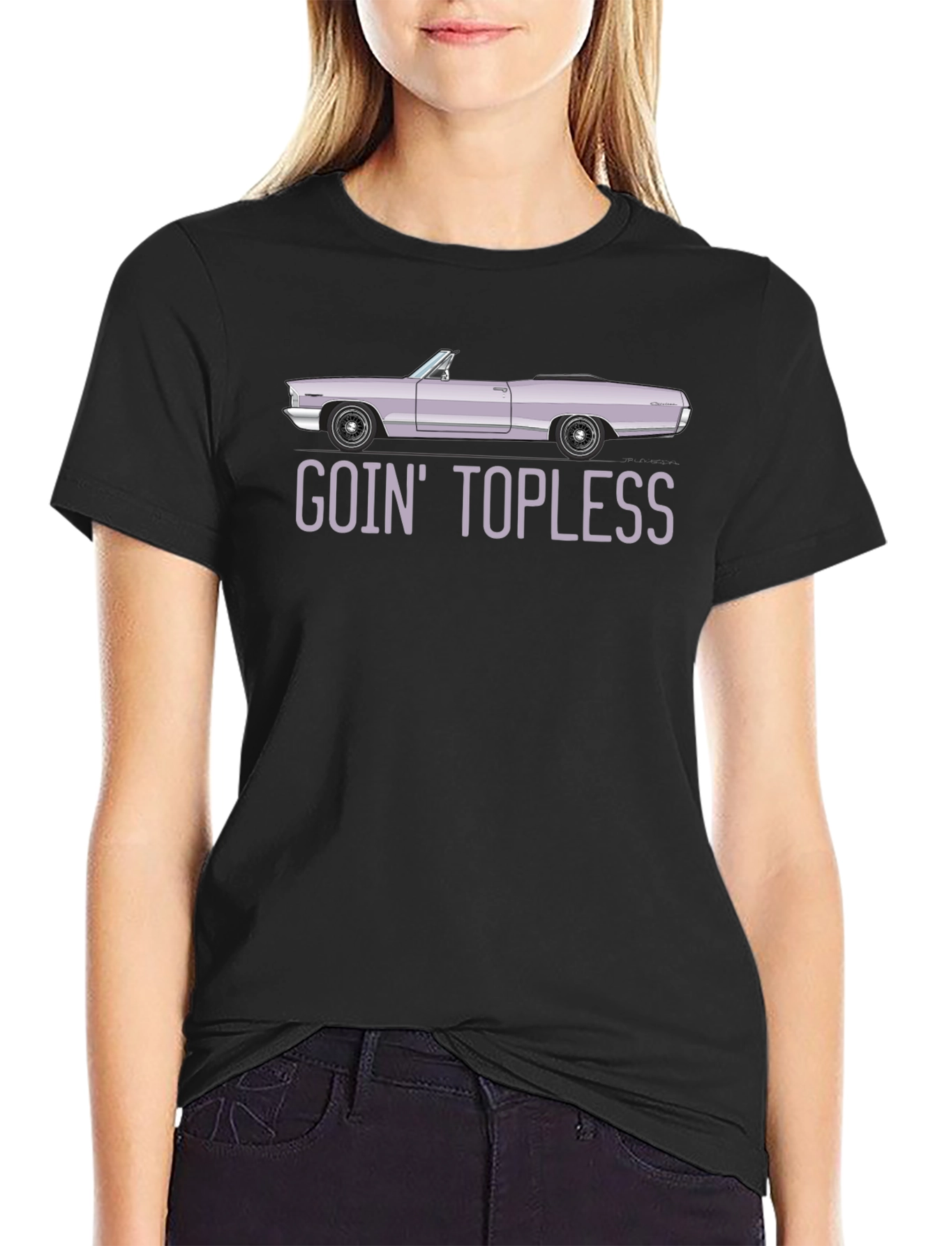 Goin Topless T-Shirt - Convertible Car Tee