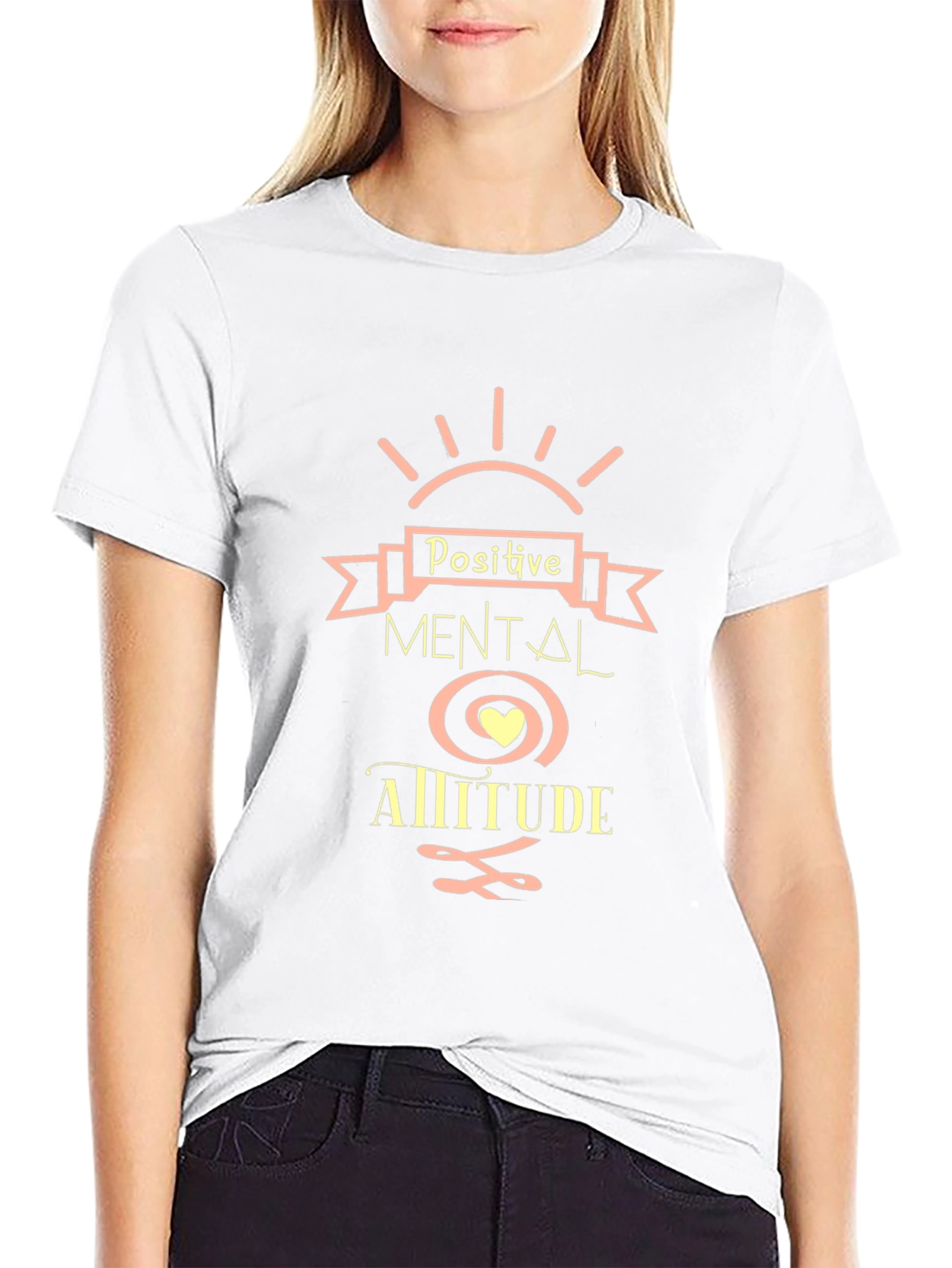 Positive Mental Attitude Graphic T-Shirt