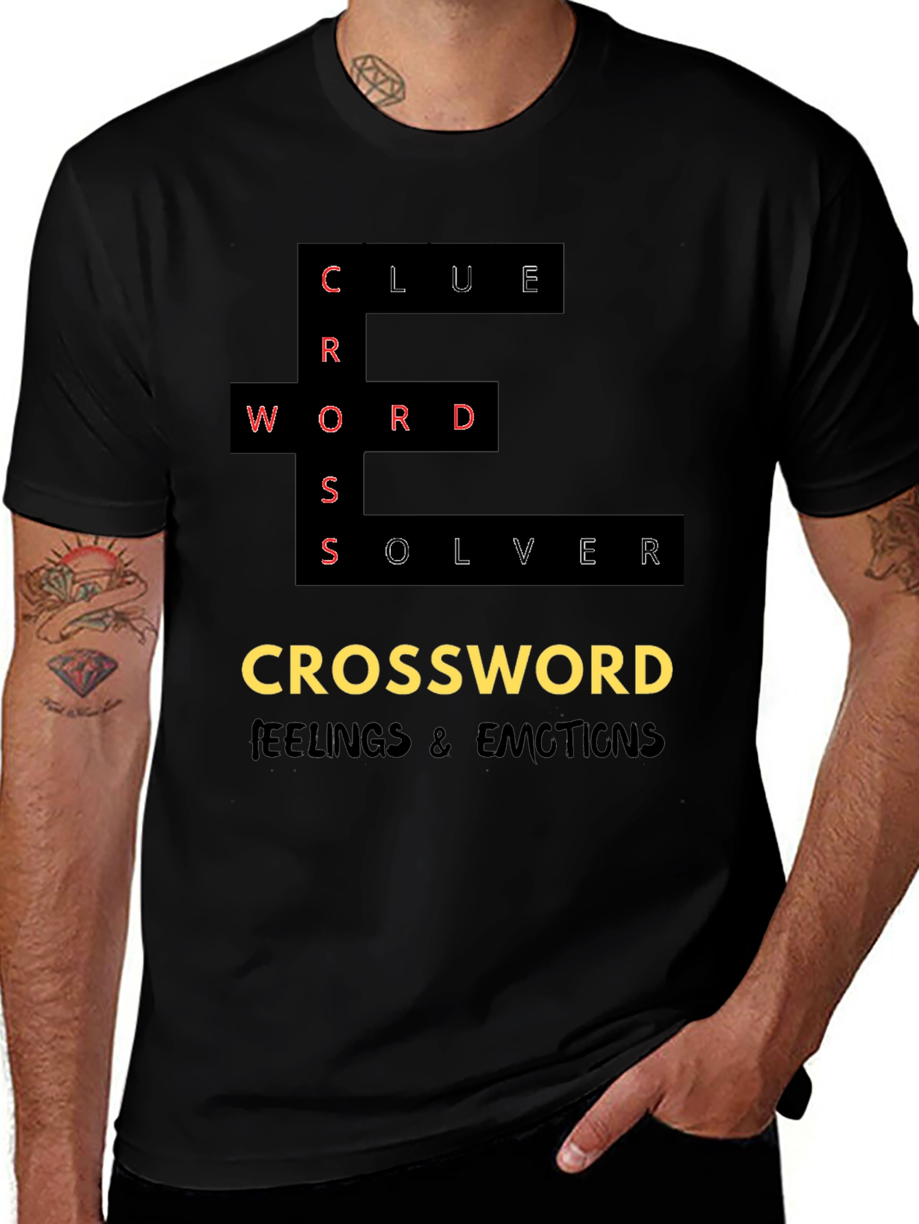 Crossword Solver Graphic Tee