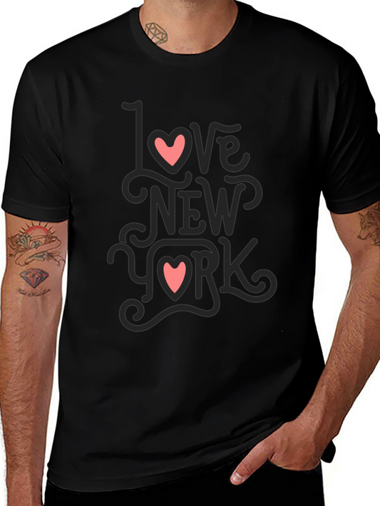 I Love New York Tee - Stylish Graphic T-Shirt