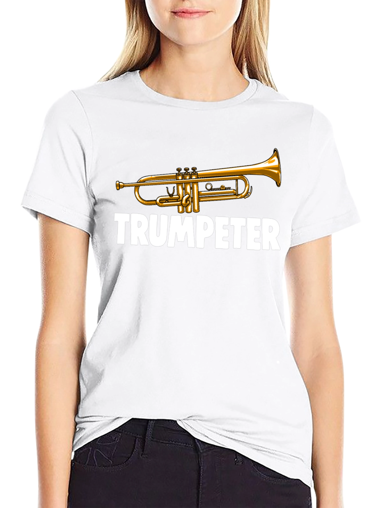 Trumpeter T-Shirt - Musical Instrument Graphic Tee