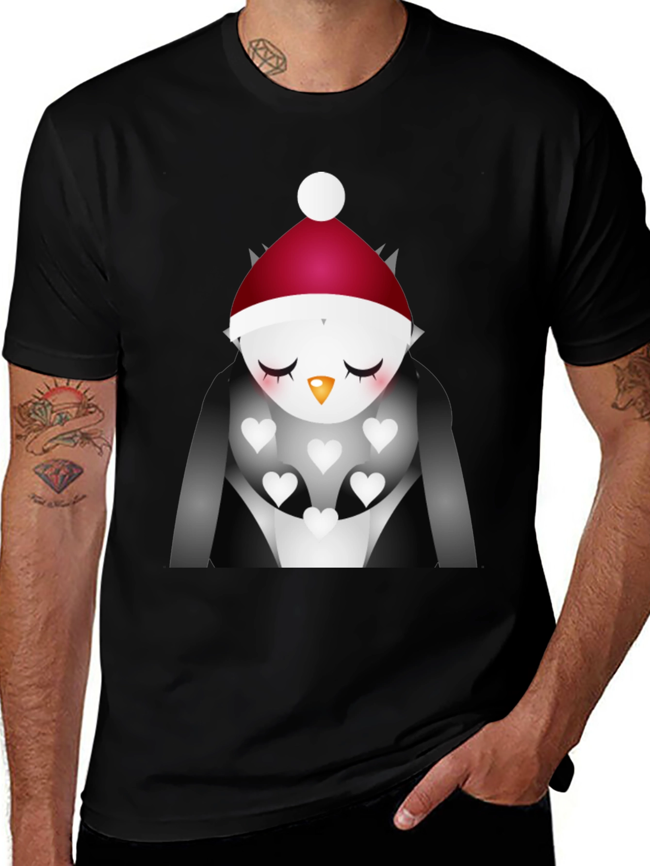 Cute Winter Owl T-Shirt