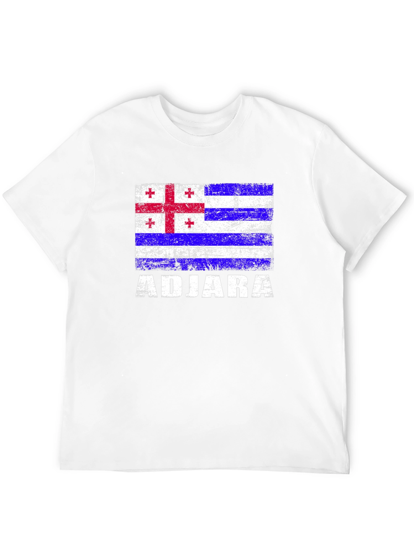 Adjara Flag T-Shirt - Black Cotton Tee