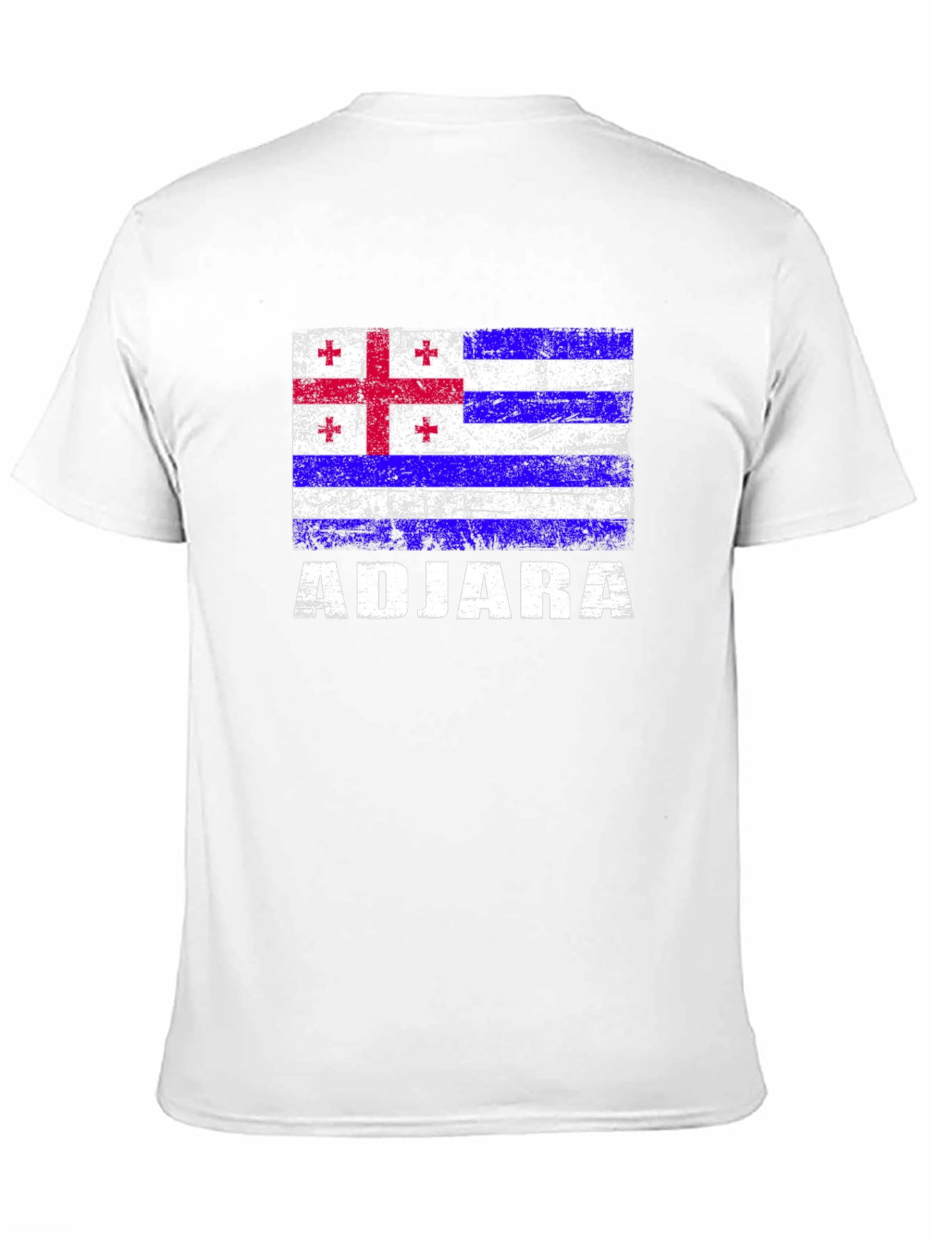 Adjara Flag T-Shirt - Black Cotton Tee