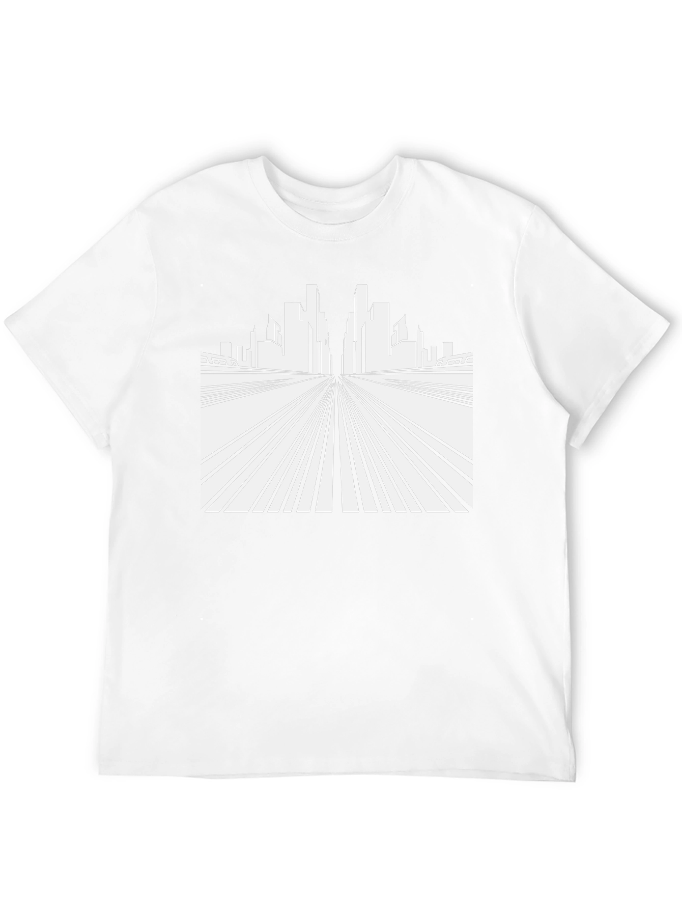 Cityscape Graphic Tee - Modern Streetwear