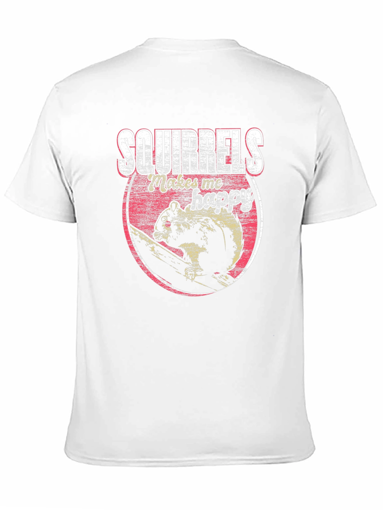 Squirrels Make Me Happy Graphic Tee