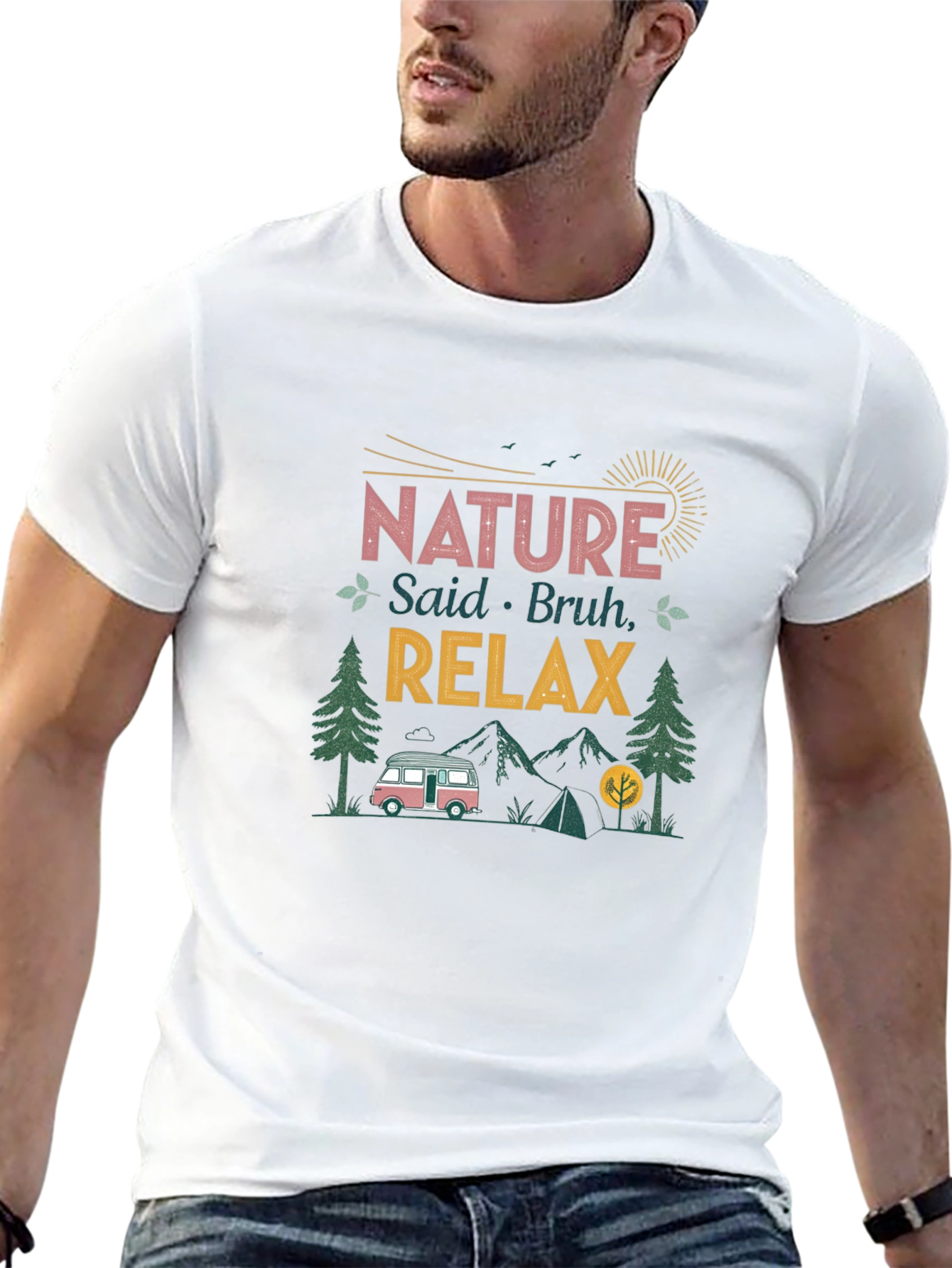 Nature Said Bruh Relax T-Shirt