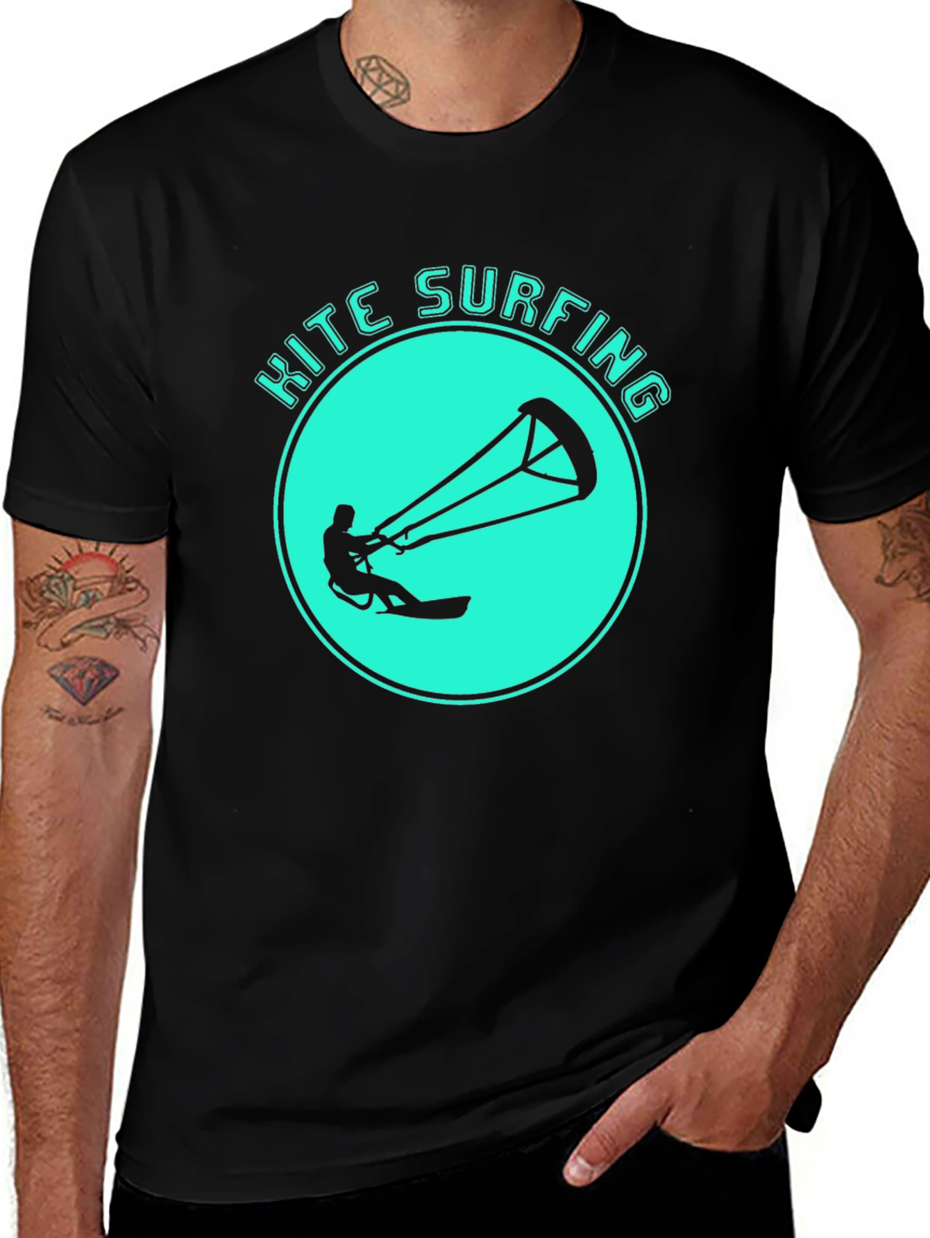 Kite Surfing Graphic Tee