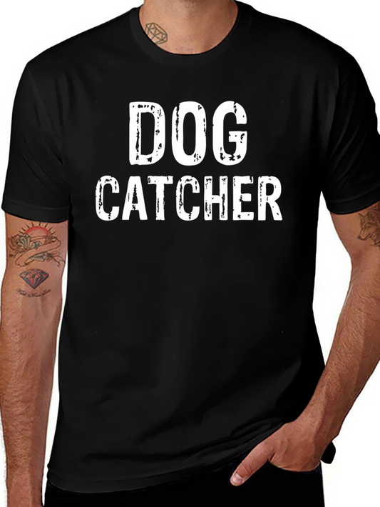 Dog Catcher Funny Graphic T-Shirt