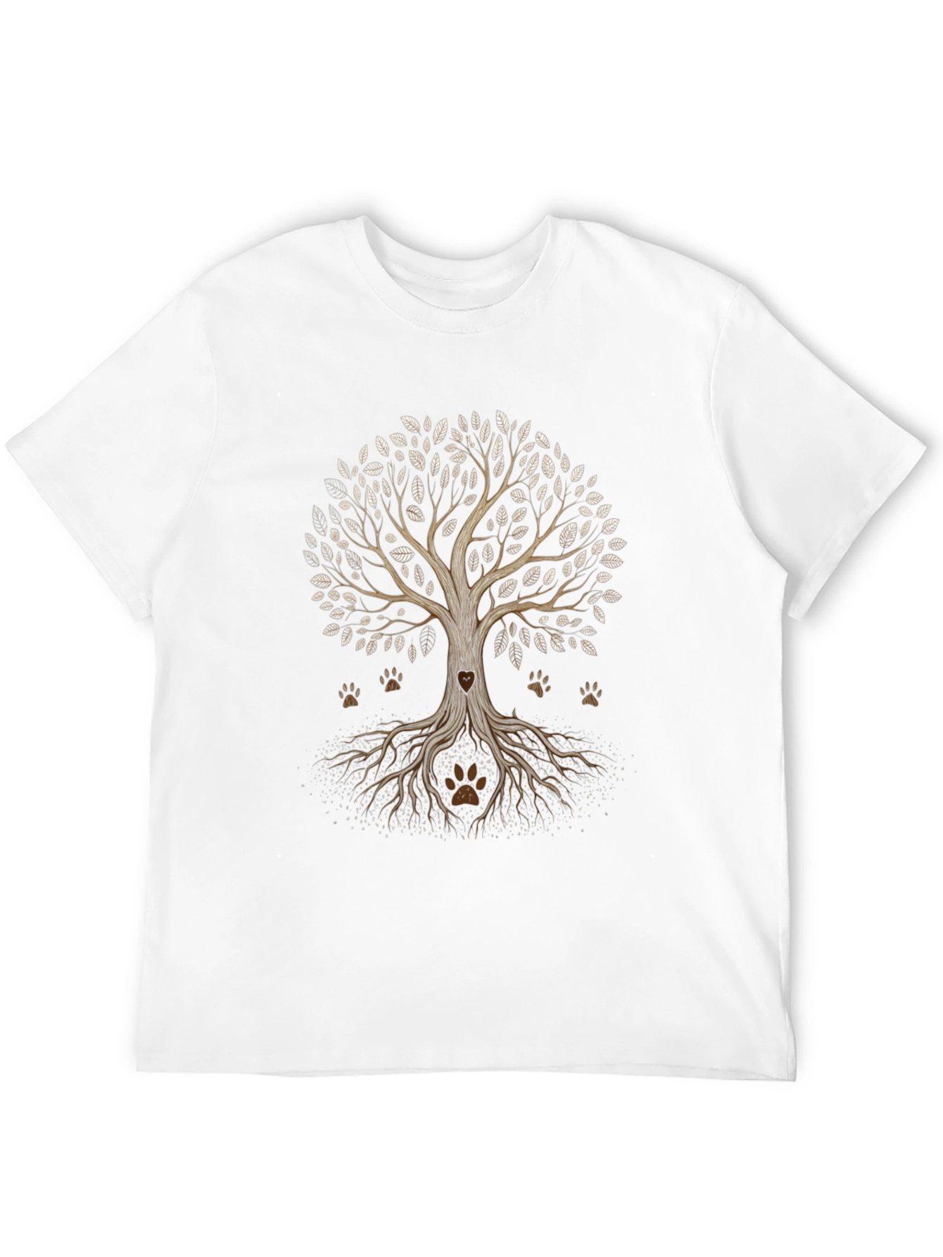 Tree of Life Paw Print T-Shirt