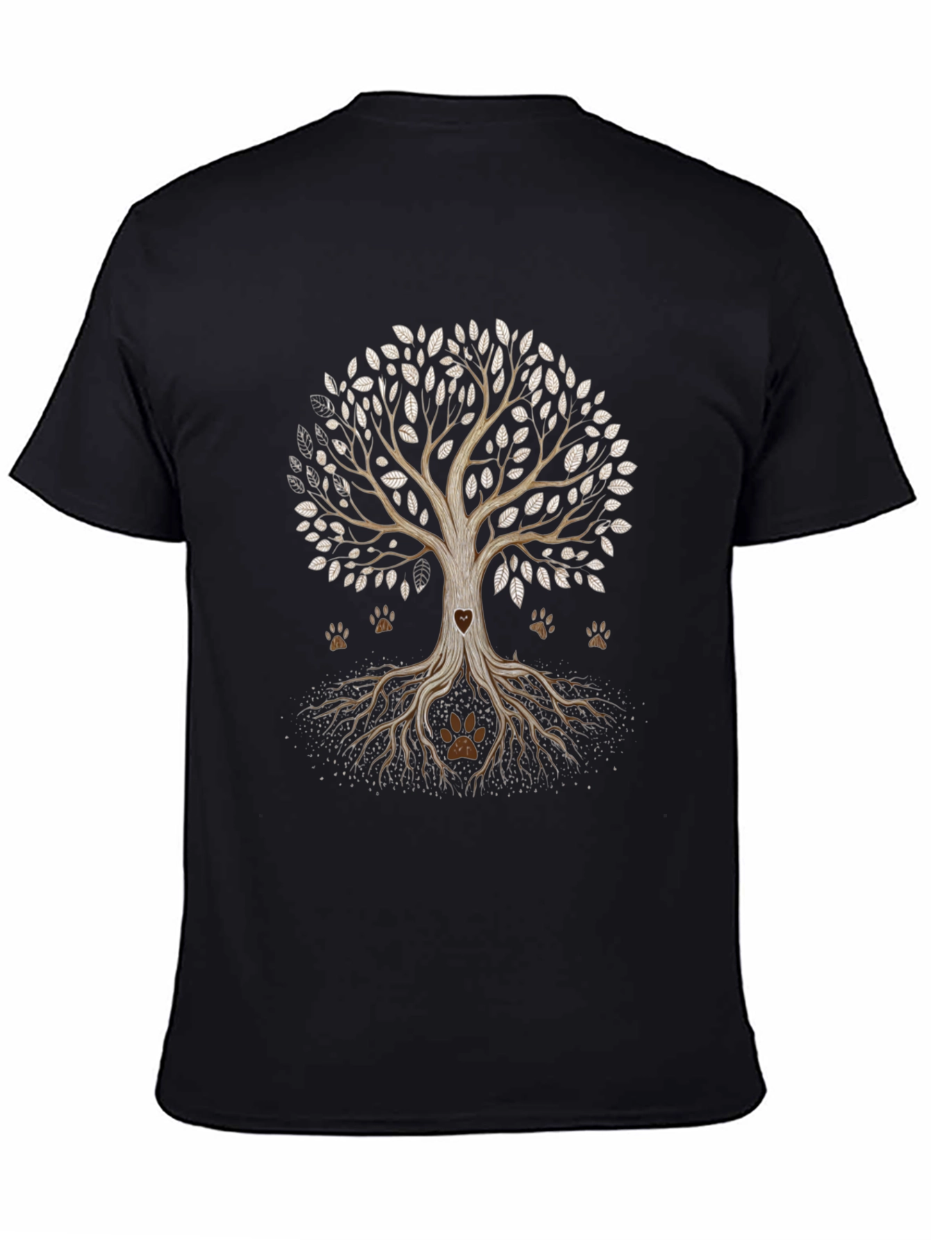 Tree of Life Paw Print T-Shirt