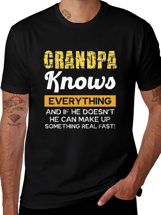 Grandpa Knows T-Shirt