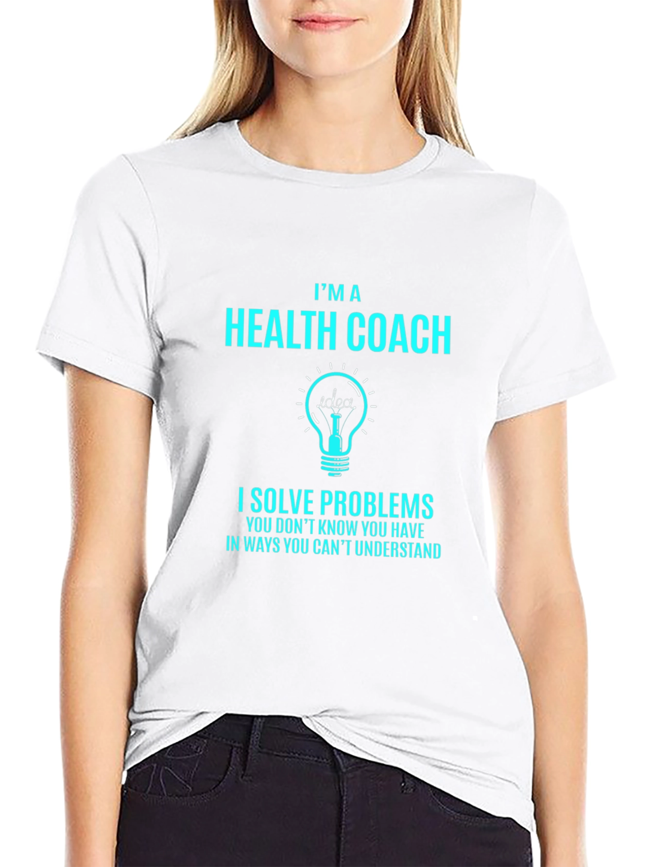 Health Coach T-Shirt - Problem Solver Design