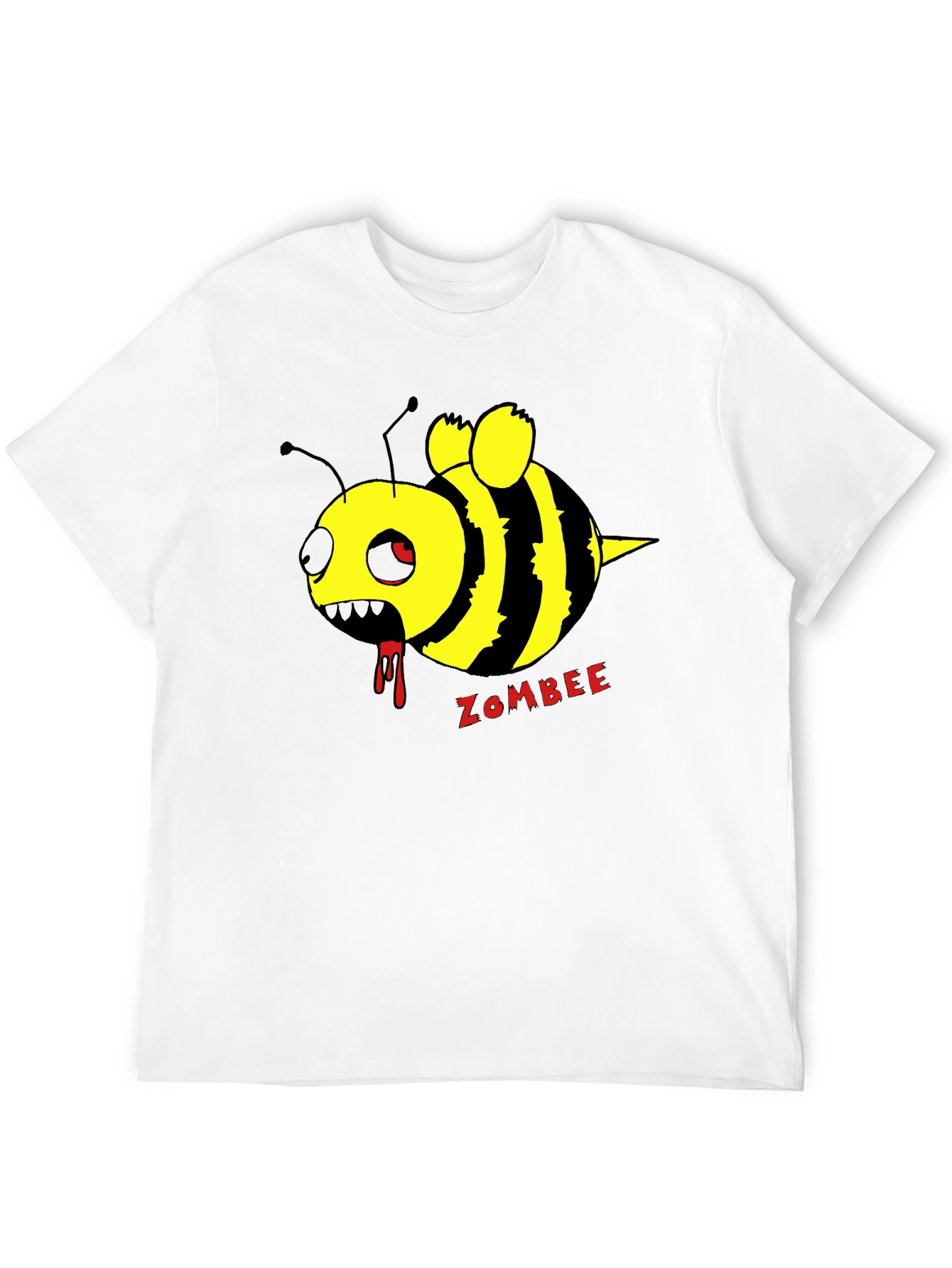 Zombee Graphic T-Shirt - Black Cotton Tee