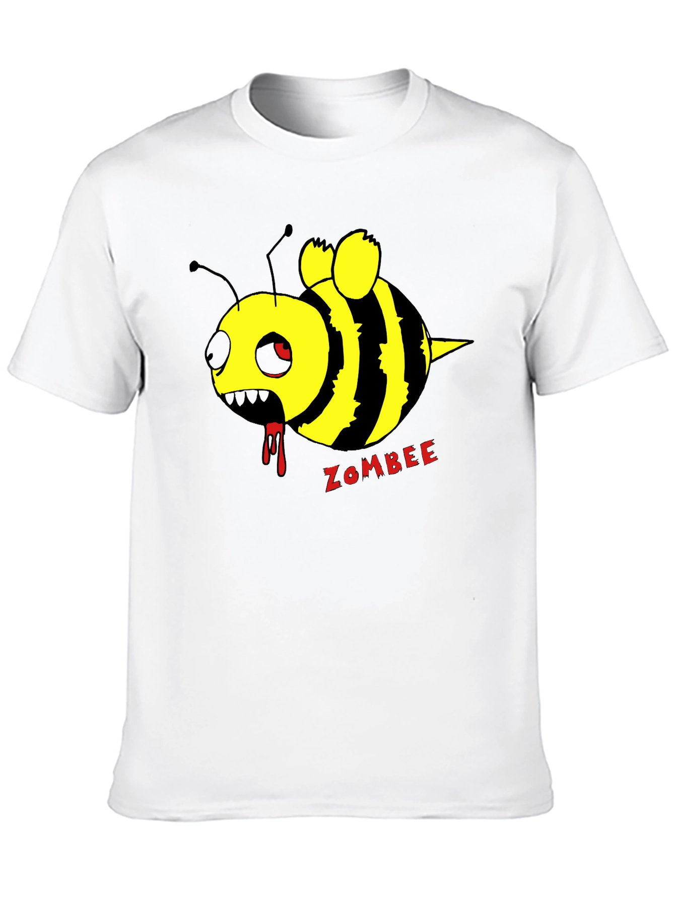 Zombee Graphic T-Shirt - Black Cotton Tee