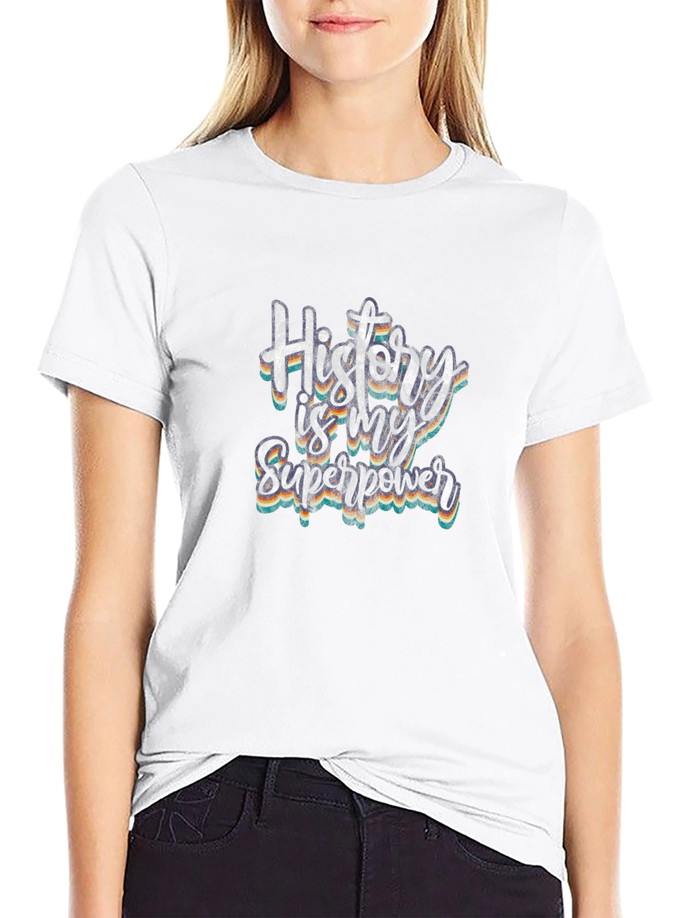 History Is My Superpower T-Shirt - Novelty Design