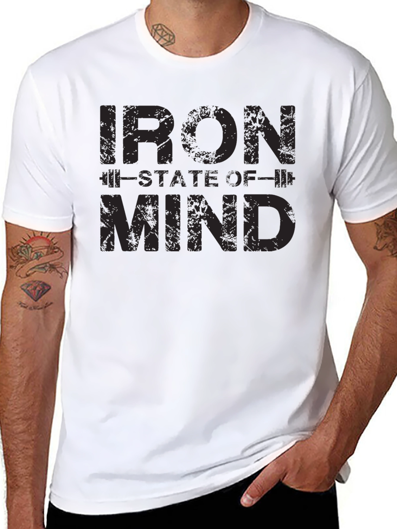 Iron State of Mind Black T-Shirt
