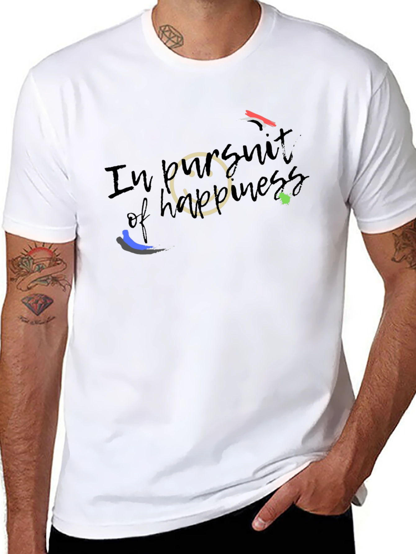 In Pursuit of Happiness Graphic Tee