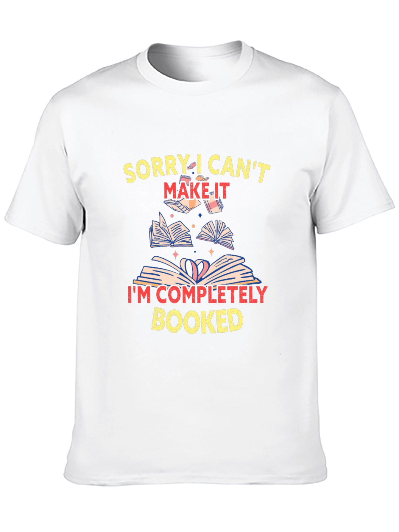 Booked Solid T-Shirt for Book Lovers